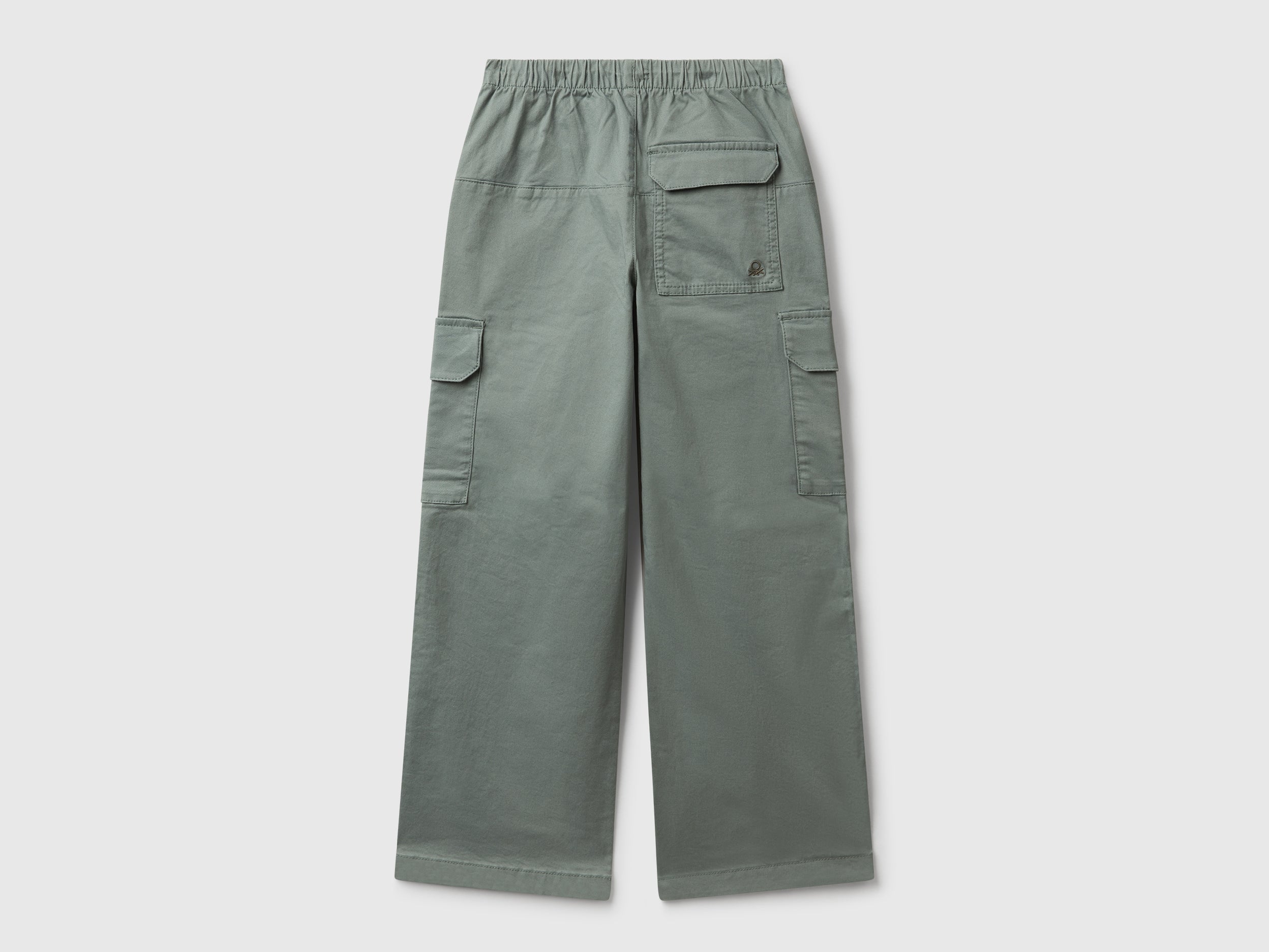 United Colors of Benetton pantaloni parachute cotone stretch