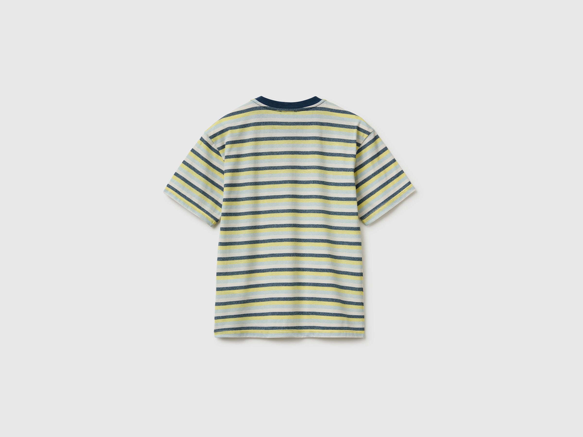 United Colors of Benetton T-Shirts T-shirt righe oversize cotone M