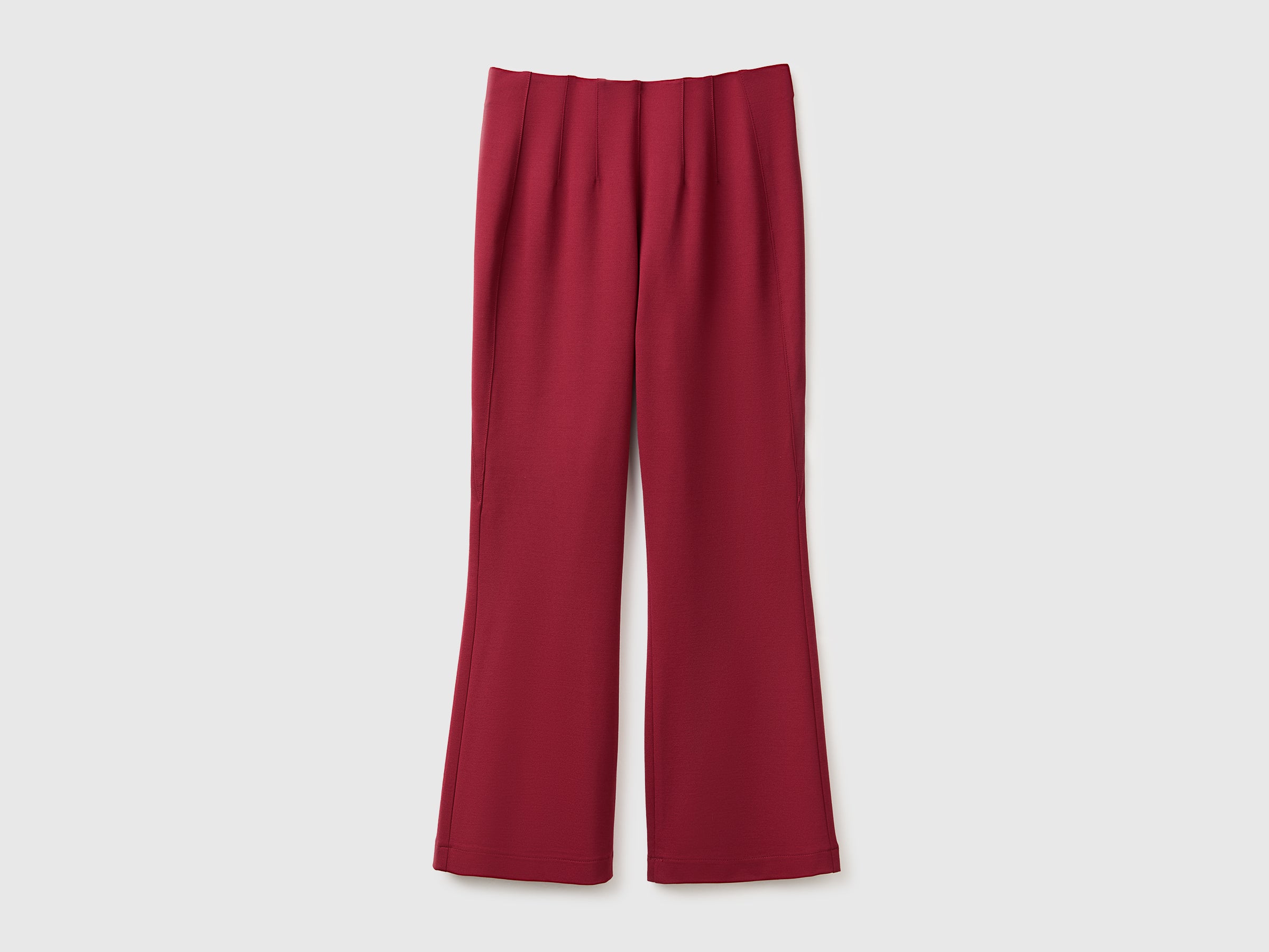 United Colors of Benetton Elegant flared pantalone S viscosa svasato