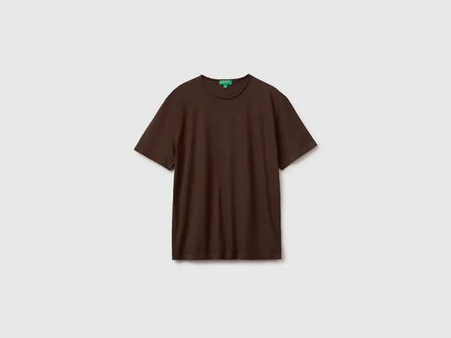 United Colors of Benetton T-Shirt Cotone Biologico Slub M