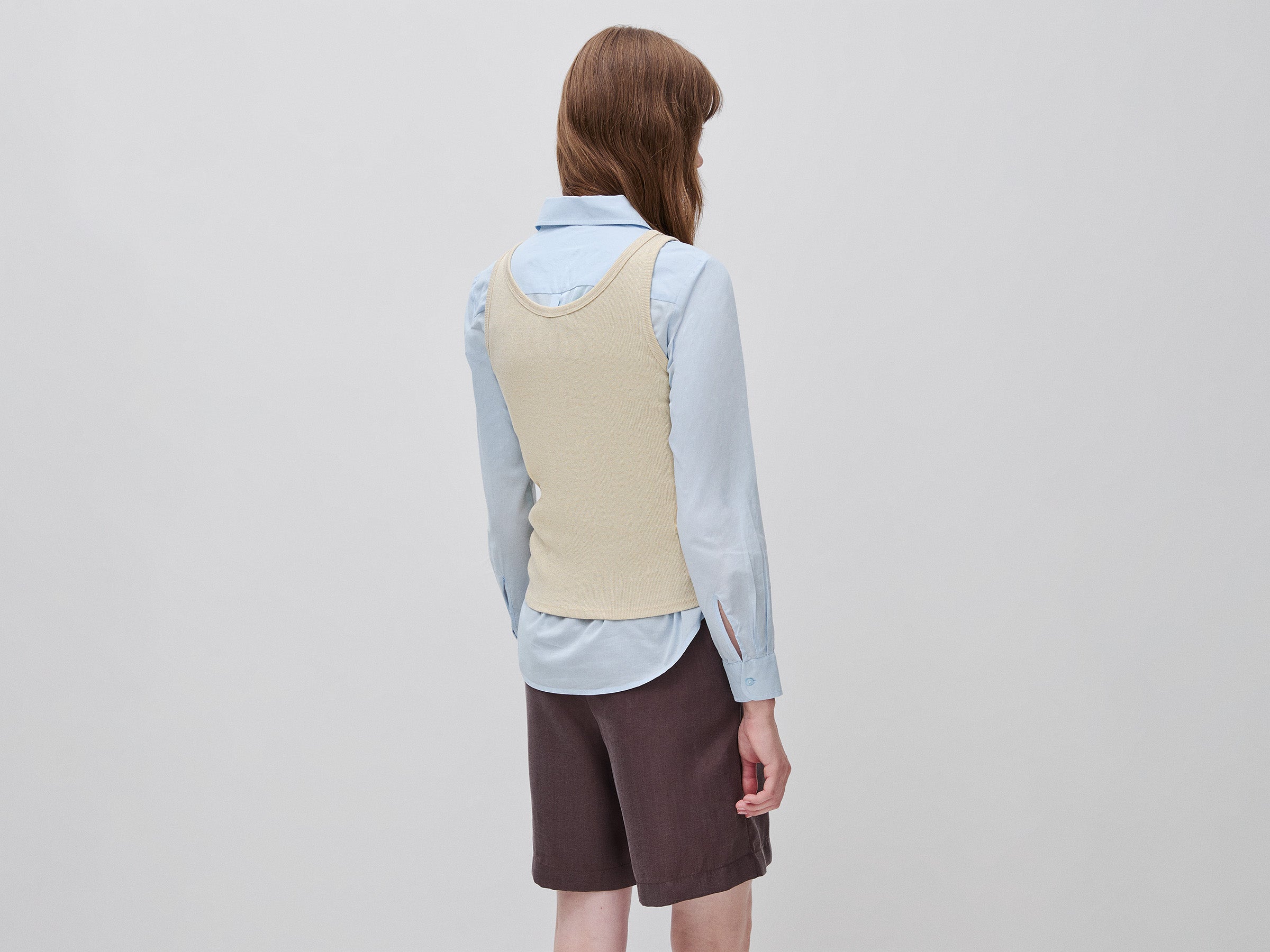 United Colors of Benetton Lurex canotta cotone M