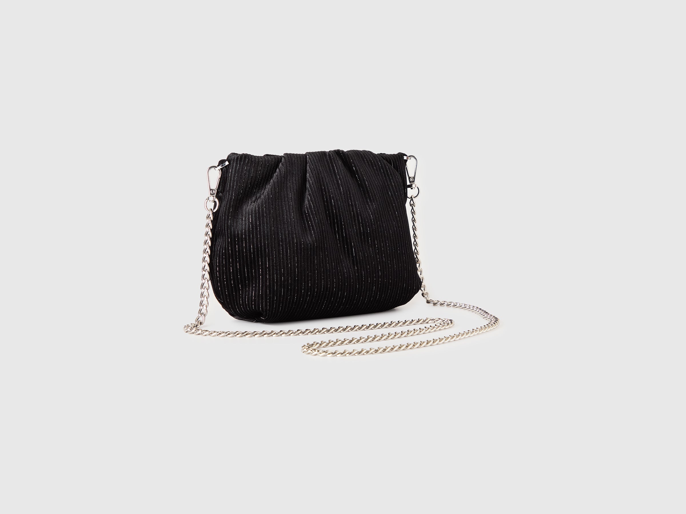 United Colors of Benetton Mini Velvet Bag Pochette Velluto Lurex OS