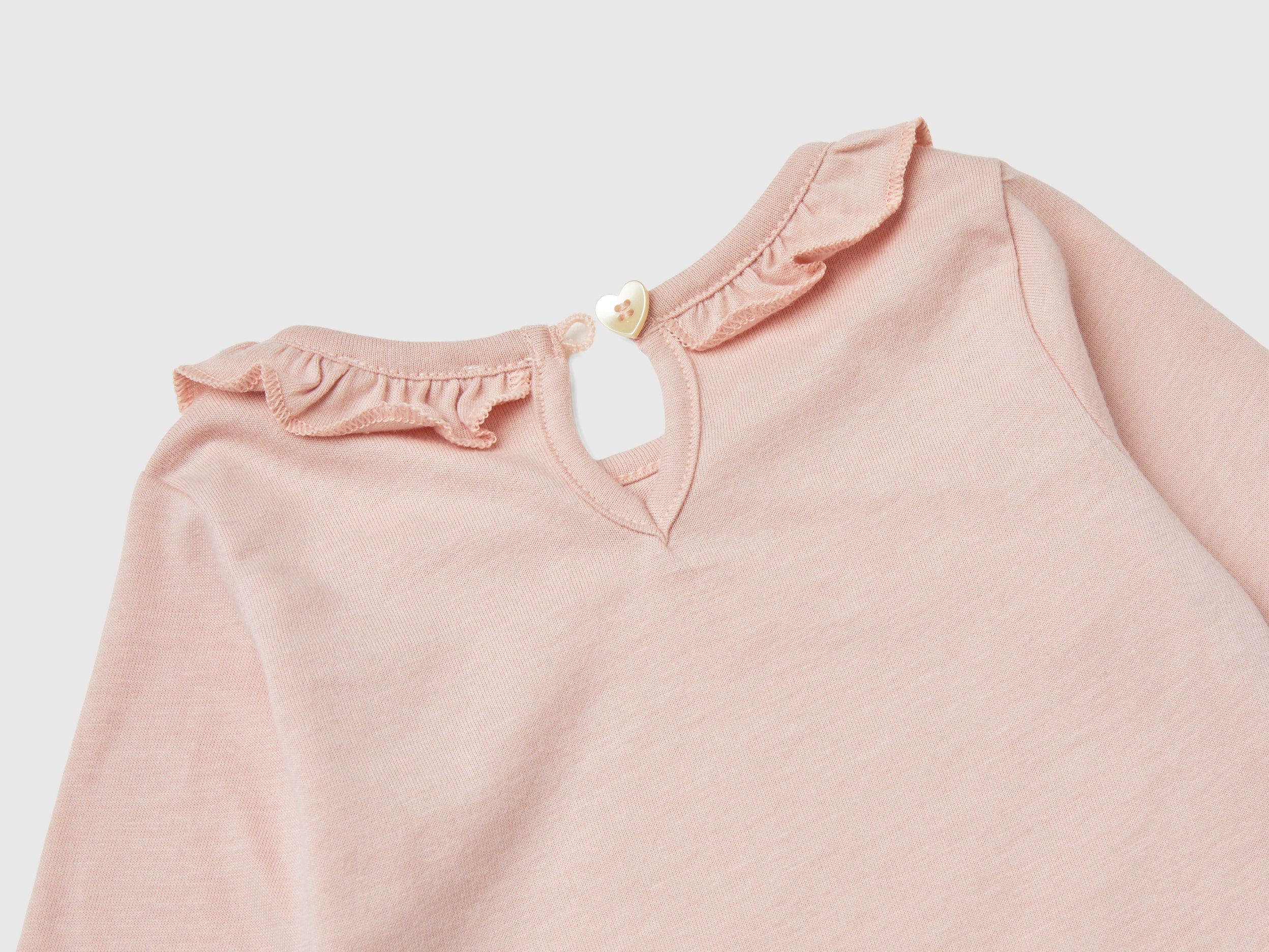 United Colors of Benetton T-Shirt Cotone 68 Stampa Animal