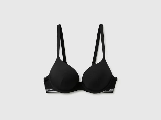 United Colors of Benetton Underwear Reggiseno Imbottito a Coste Taglia 3