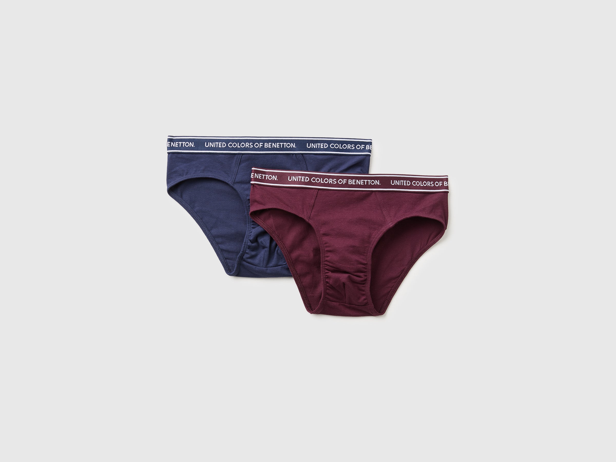 United Colors of Benetton Set 2 slip cotone elastico taglia 5-6