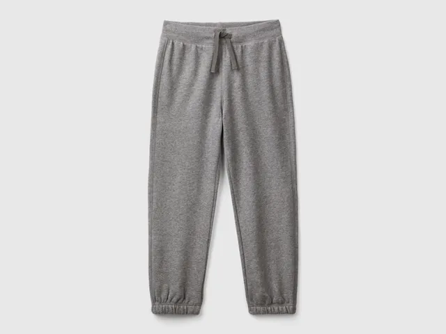 United Colors of Benetton Pantaloni Tuta Jogger Caldo Cotone
