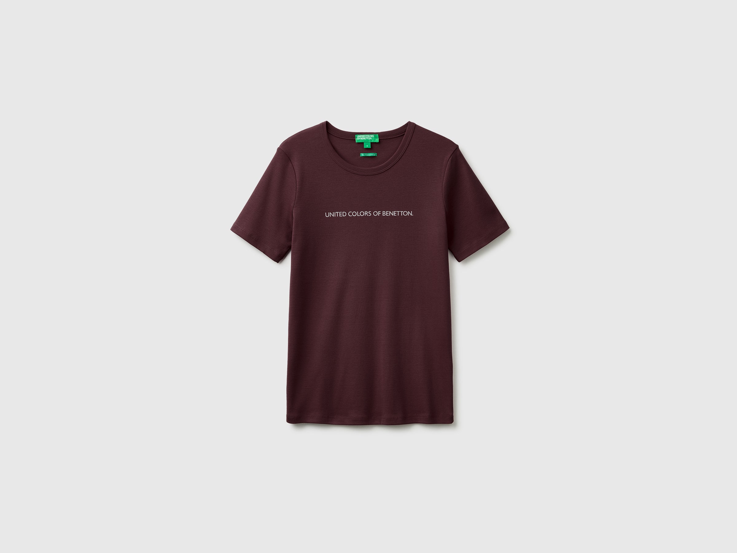 United Colors of Benetton T-Shirts T-shirt cotone logo glitter S