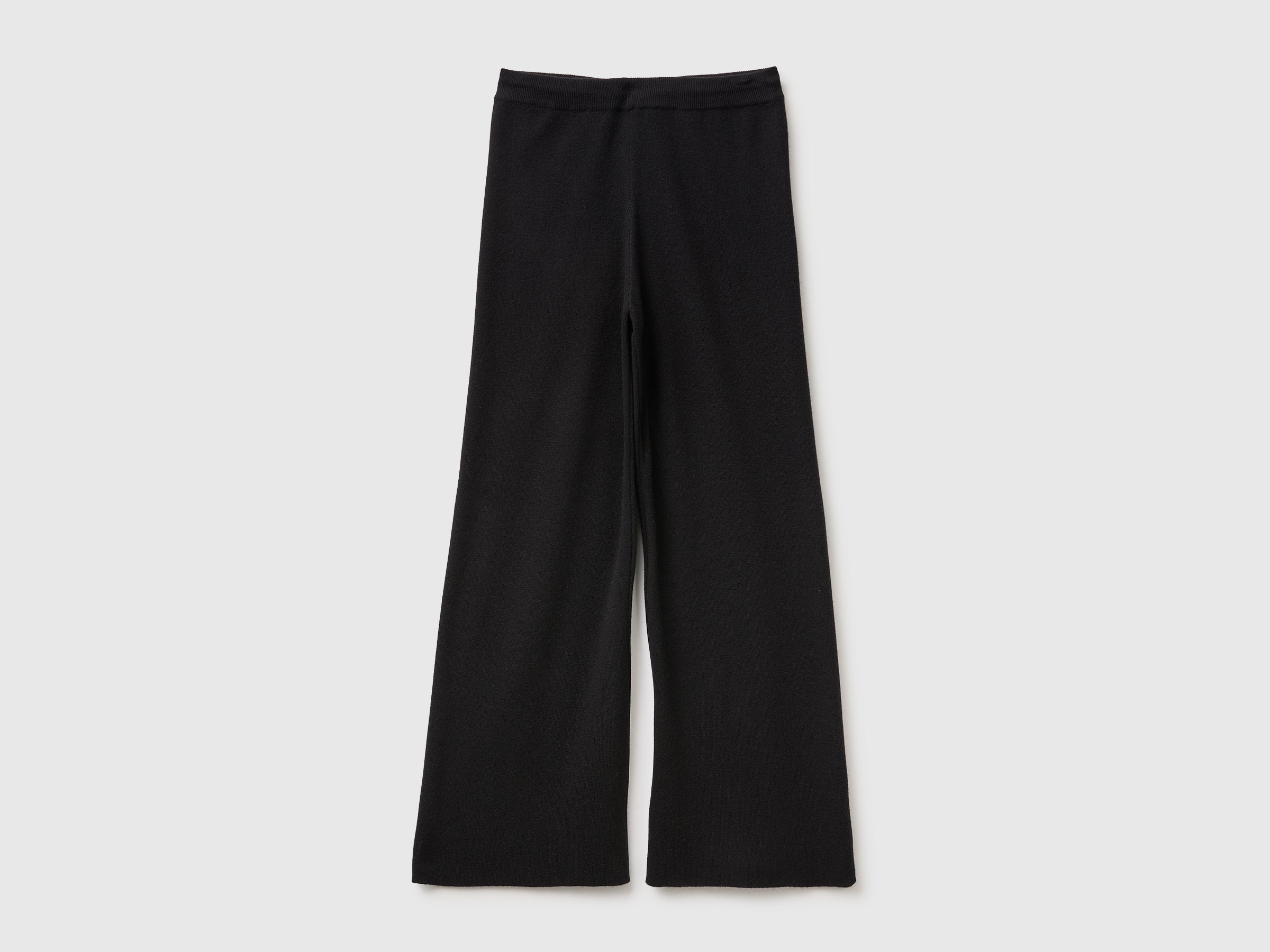 Benetton Pantaloni Maglia Pantaloni XS Misto Cashmere