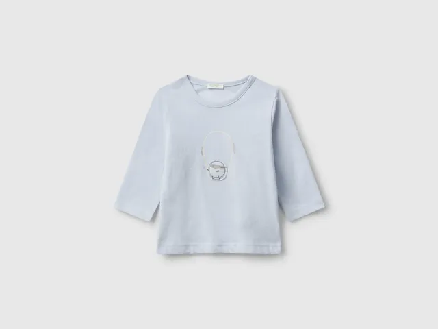 United Colors of Benetton T-Shirt Stampa Cotone Organico 50