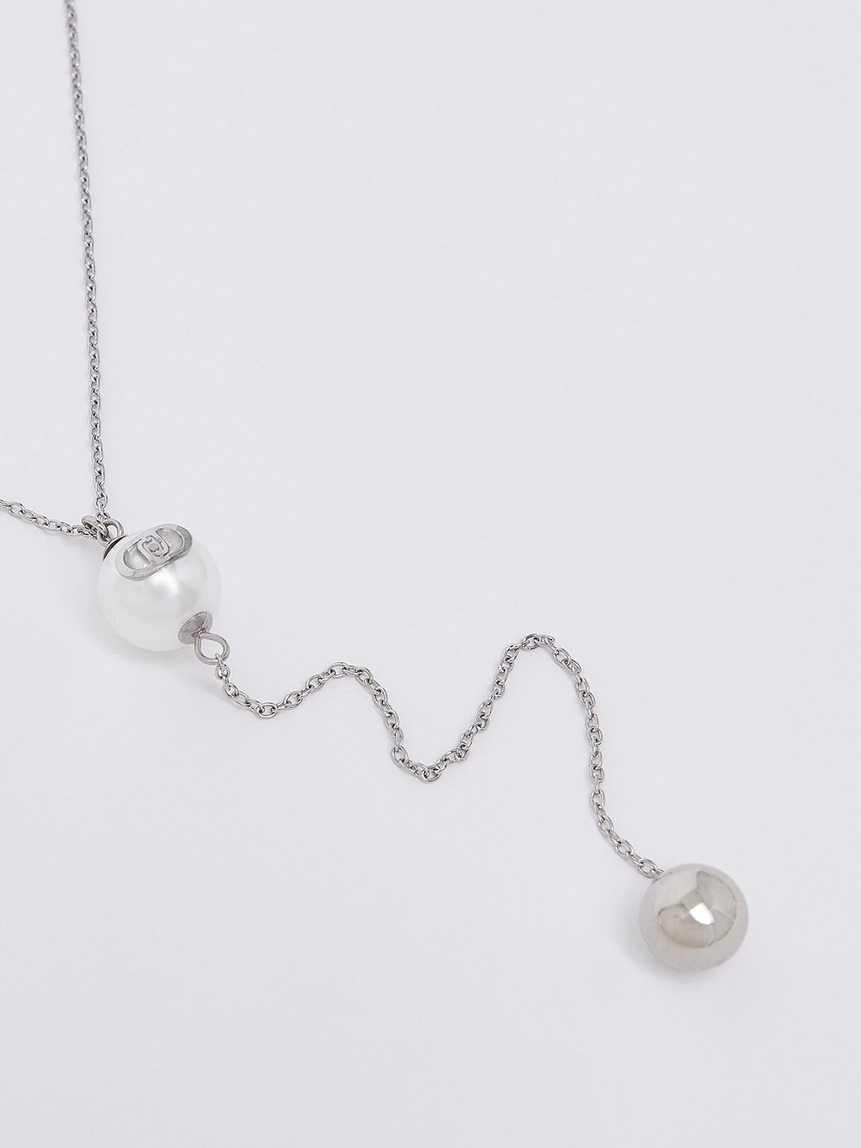 Liu Jo Accessori Collana con Perla T U Acciaio 55 cm