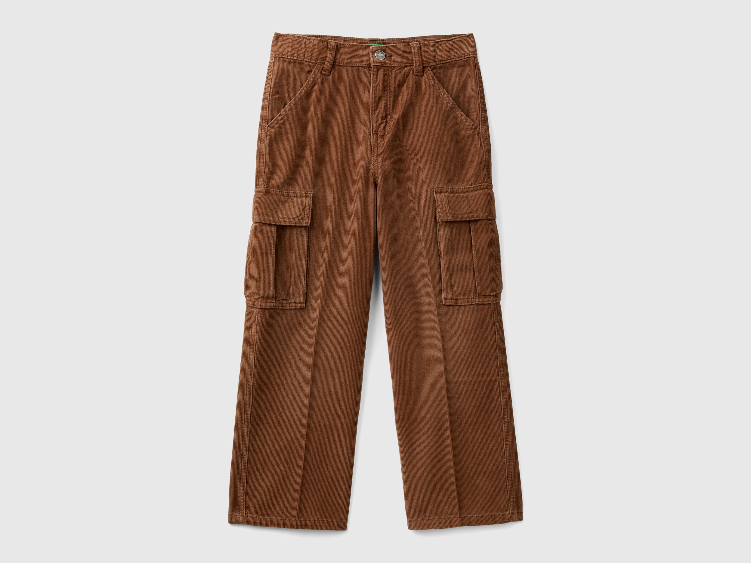 United Colors of Benetton pantaloni velluto cargo loose taglia M