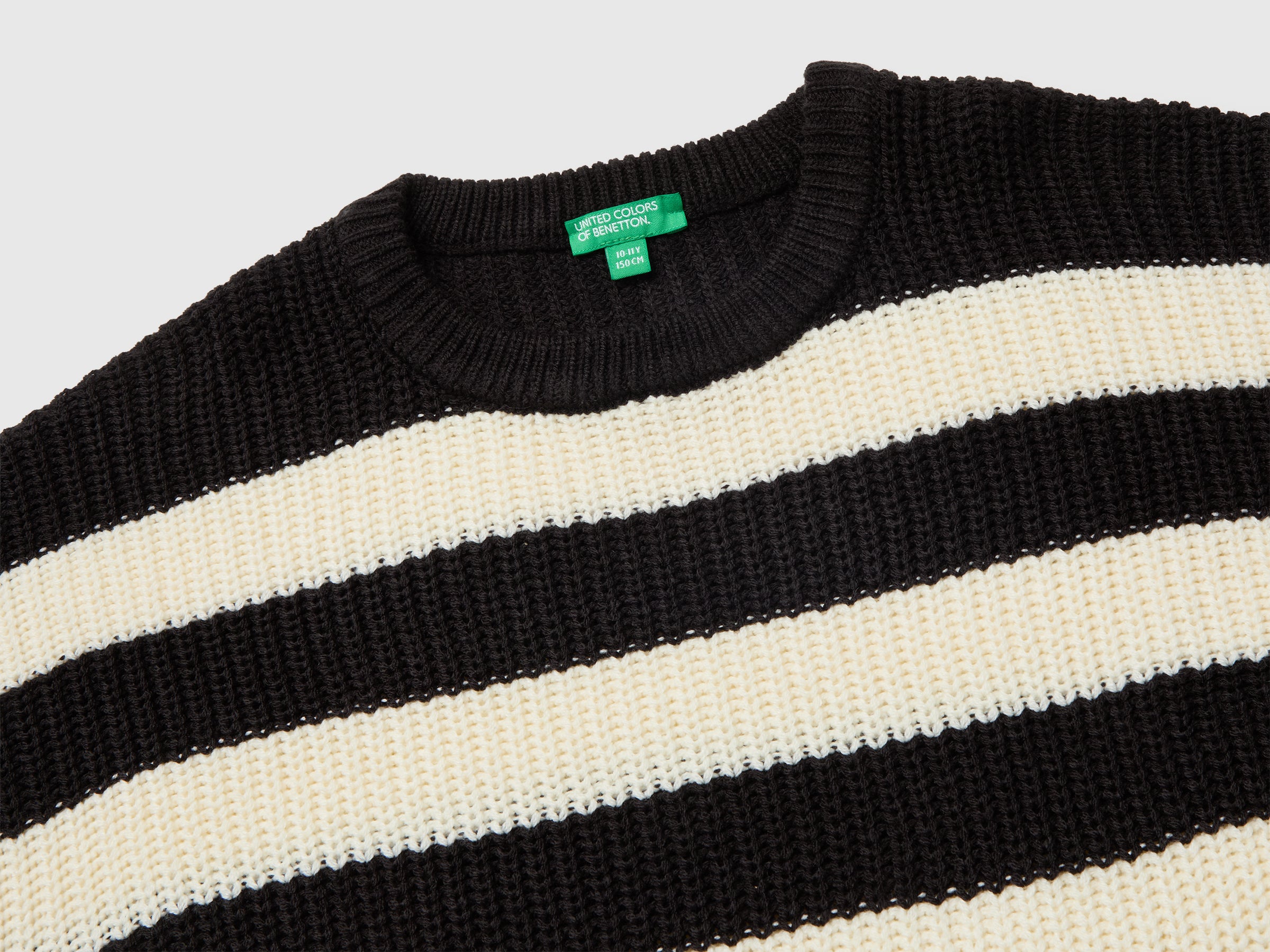 United Colors of Benetton maglione righe pullover bicolore maglia