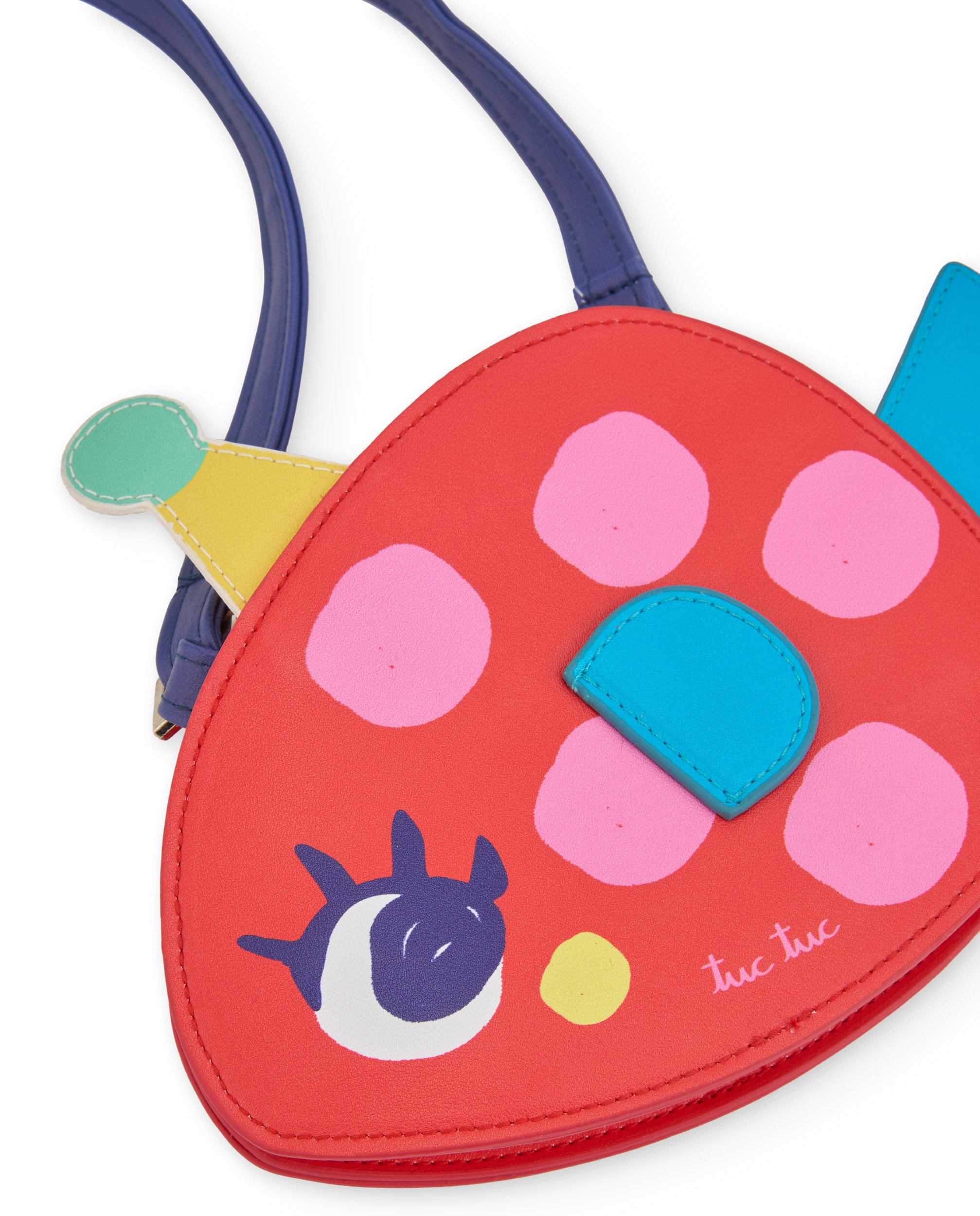 Tuc Tuc Accessori Borsa Bimba Rossa Pesce Tessuto