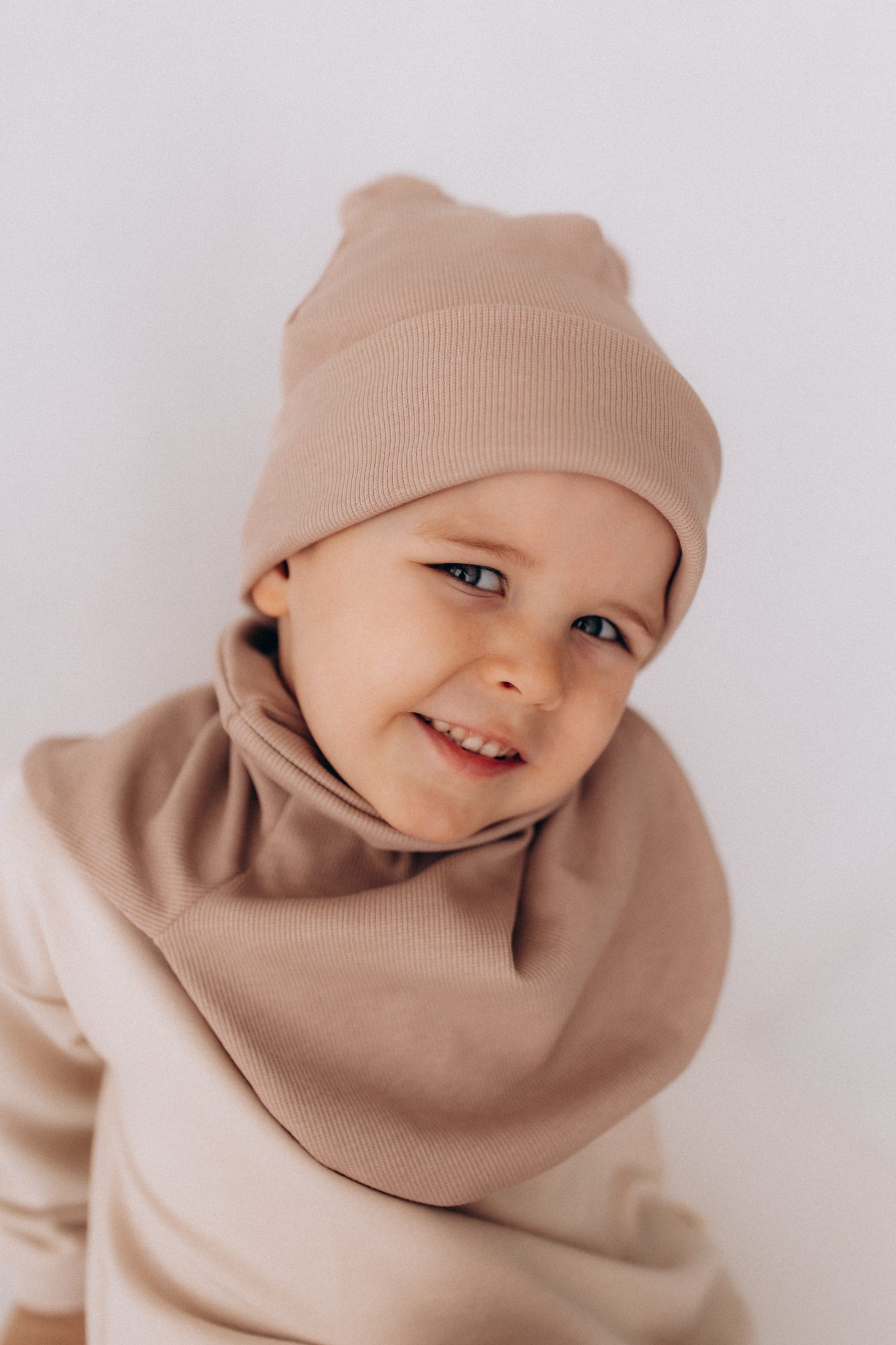Woolly Organic Neck Warmer scaldacollo cotone organico bimbo