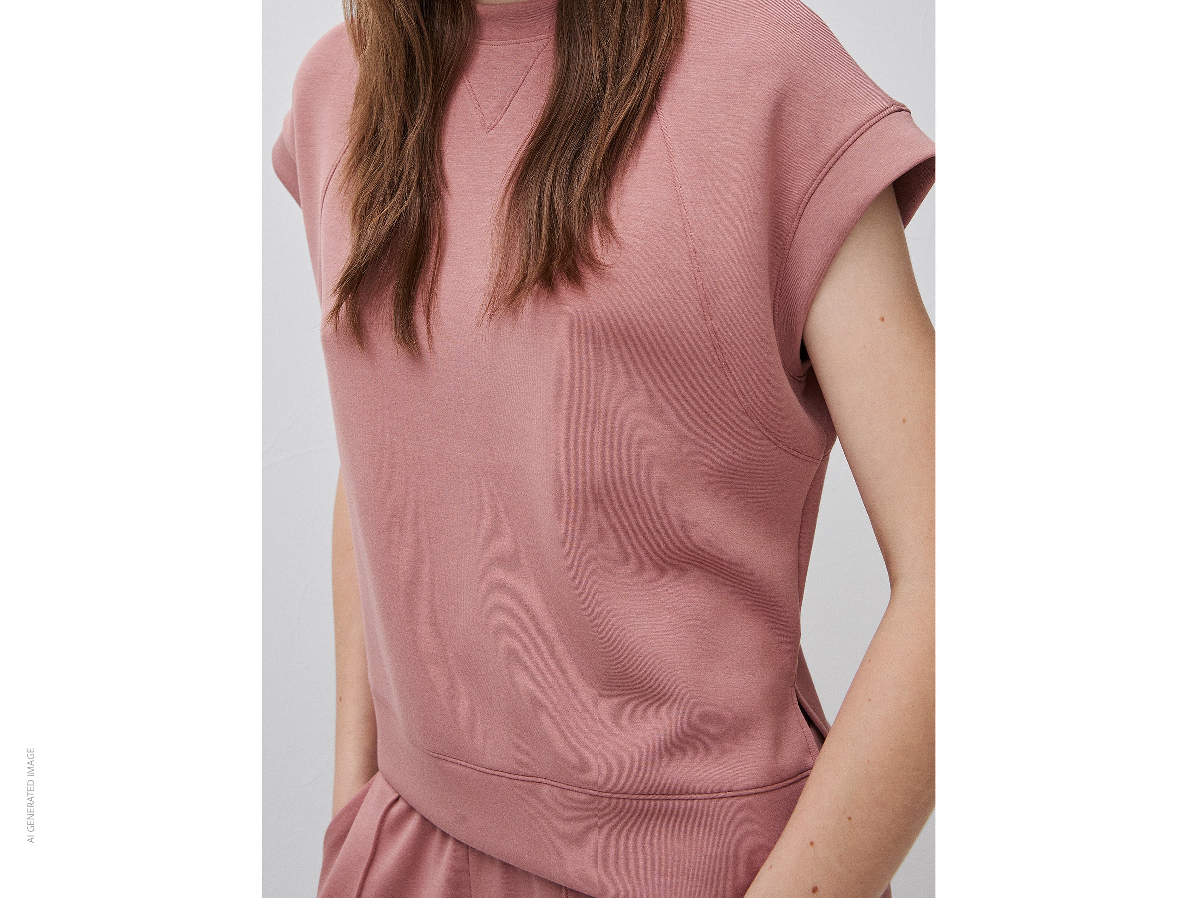 United Colors of Benetton Flowing Top maglietta modale S scollo rotondo