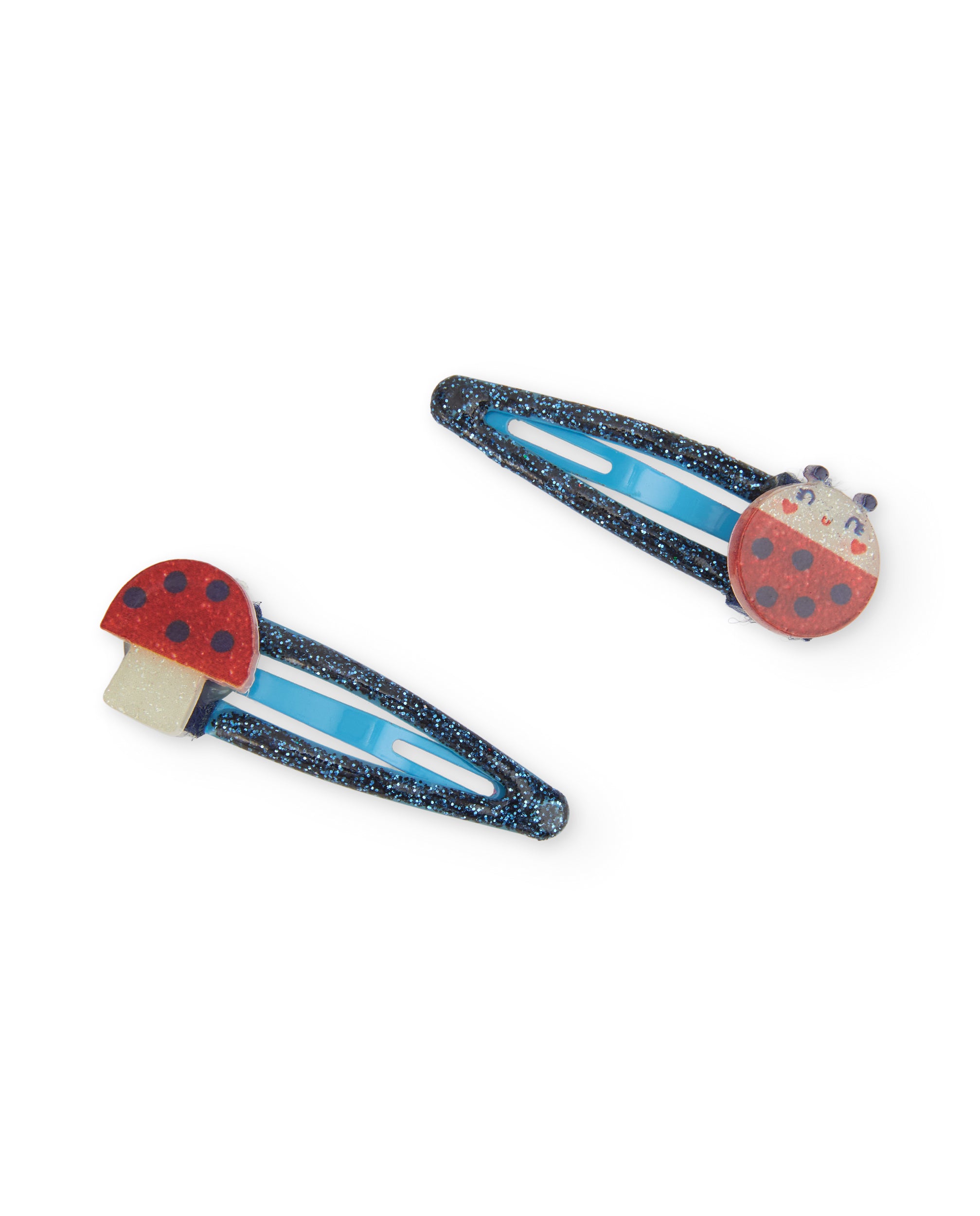 TucTuc Accessori mollette capelli bambina blu coccinella 2pz