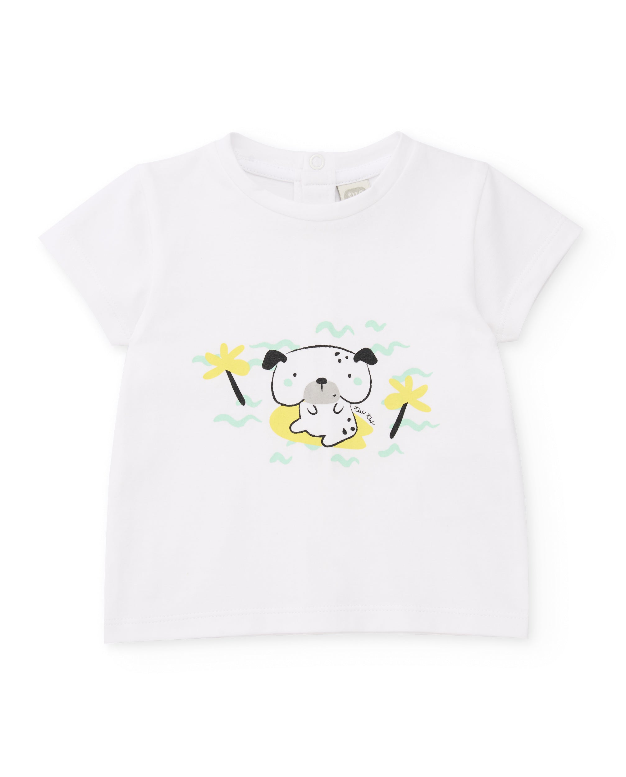 TucTuc Completi Tre Pezzi Cagnolino Completo Bianco Neonato