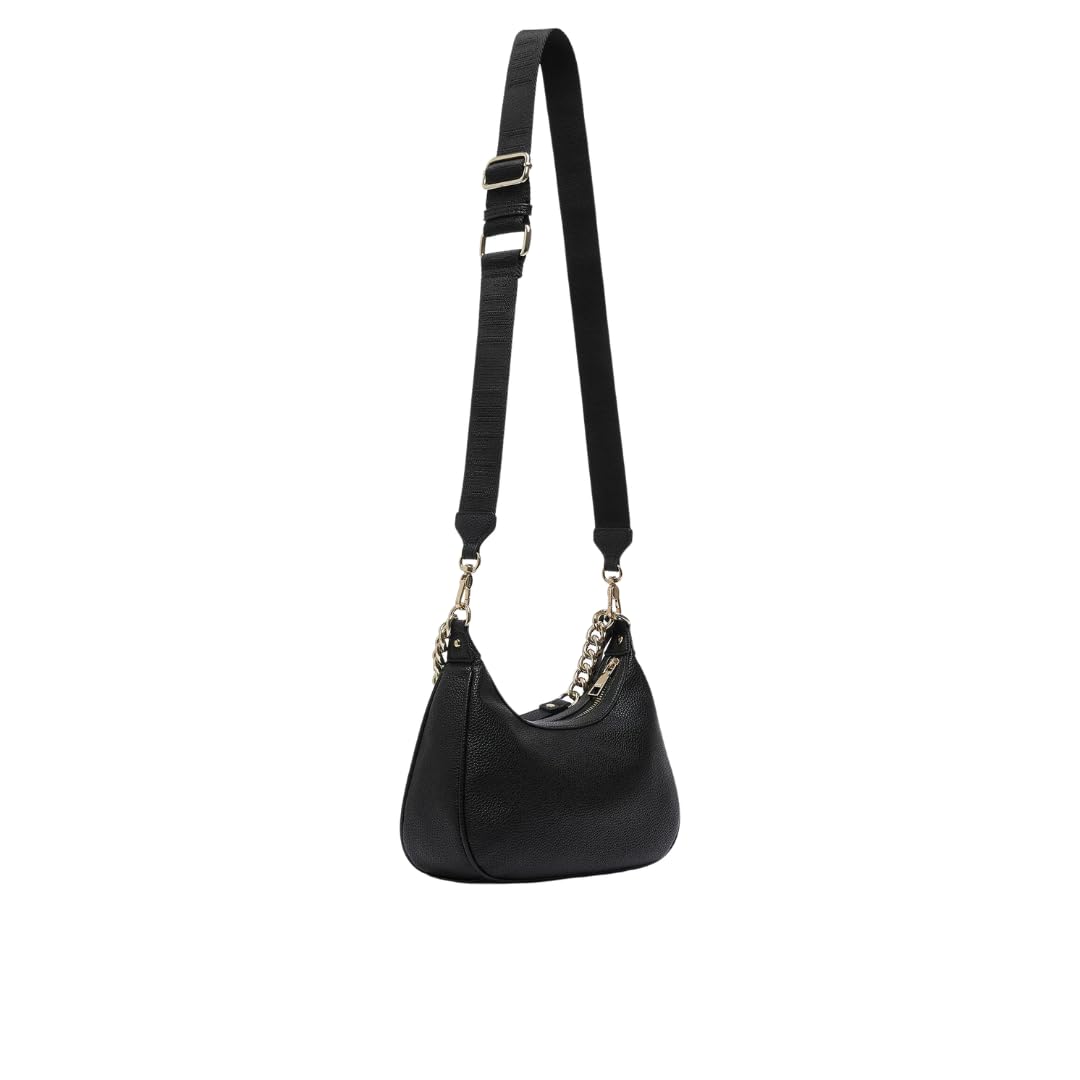 Liu Jo Jeans AF6207 ES039 Borsa Hobo Nera Similpelle