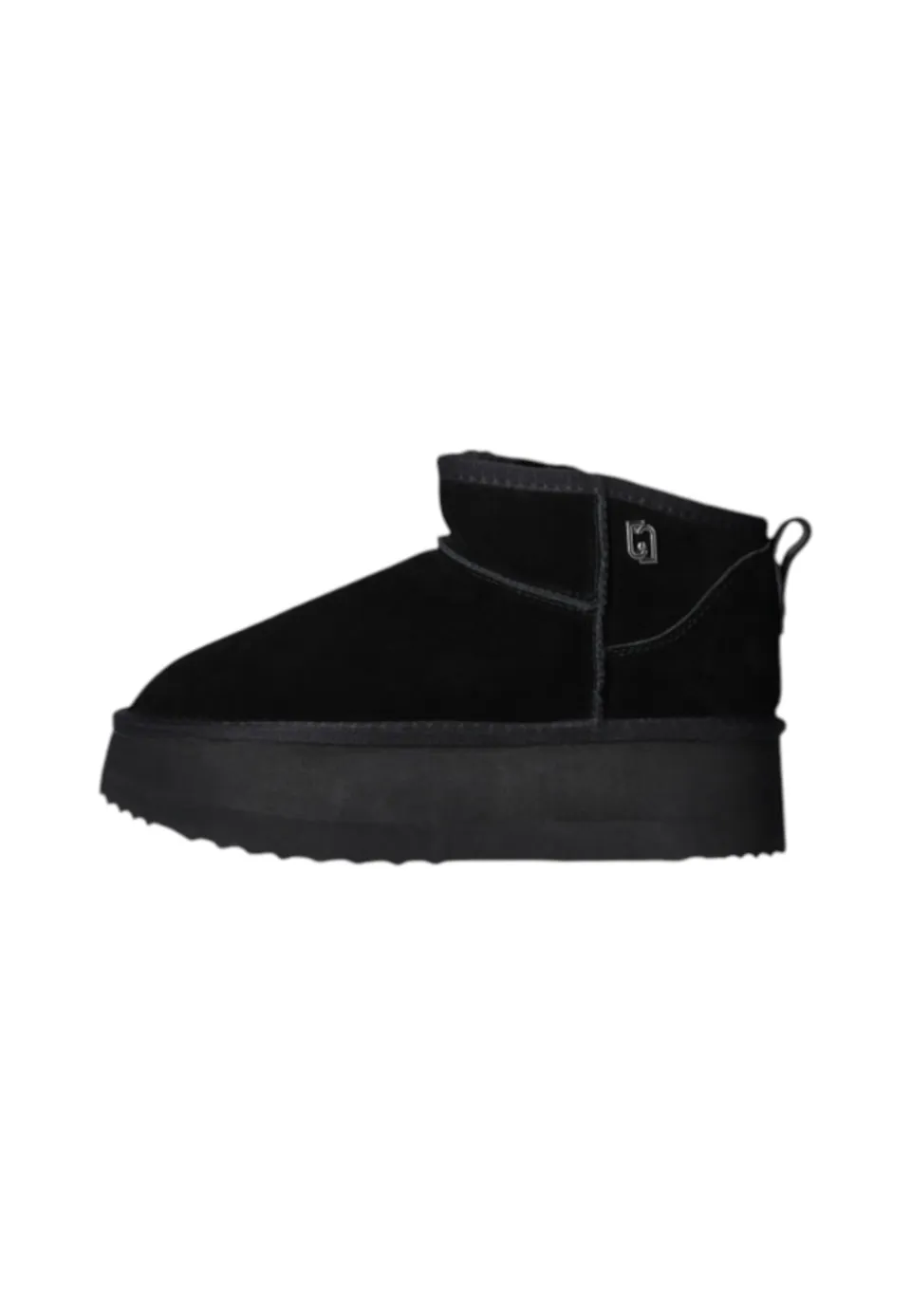Liu Jo Suede Ankle Boots stivaletti camoscio nero