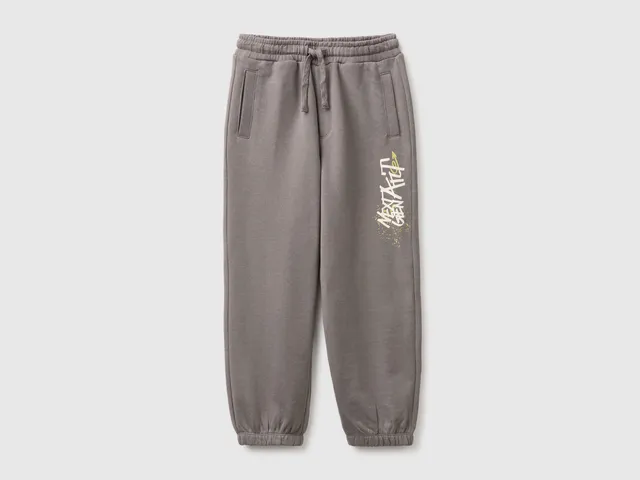 United Colors of Benetton Sweatshirt Trousers pantaloni felpa cotone