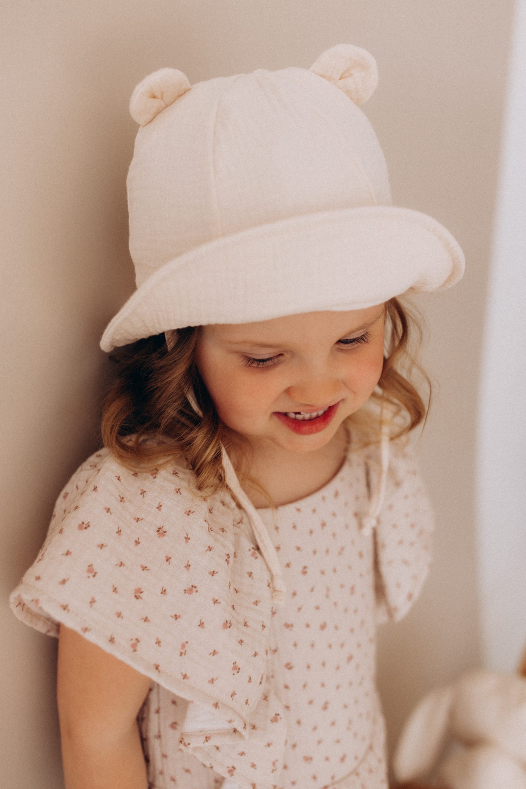 Woolly Organic Muslin Dress Wings vestito bambina cotone bio