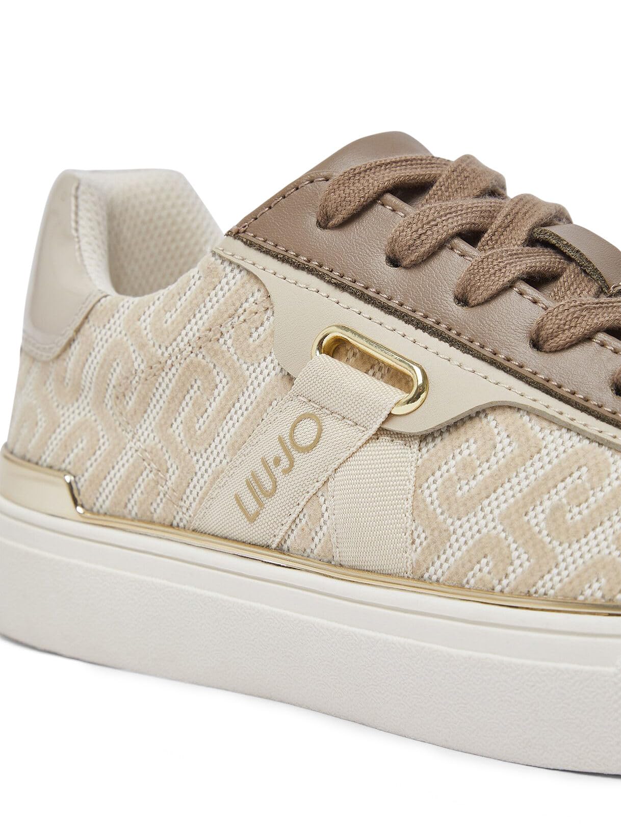 Liu Jo Scarpe Sneakers Monogram Floccato 35 EU