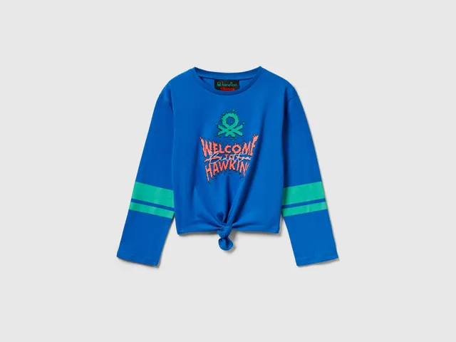 United Colors of Benetton T-shirt Stranger Things Cotone Bio M