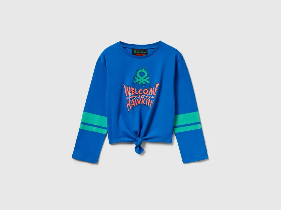 United Colors of Benetton T-shirt Stranger Things Cotone Bio M