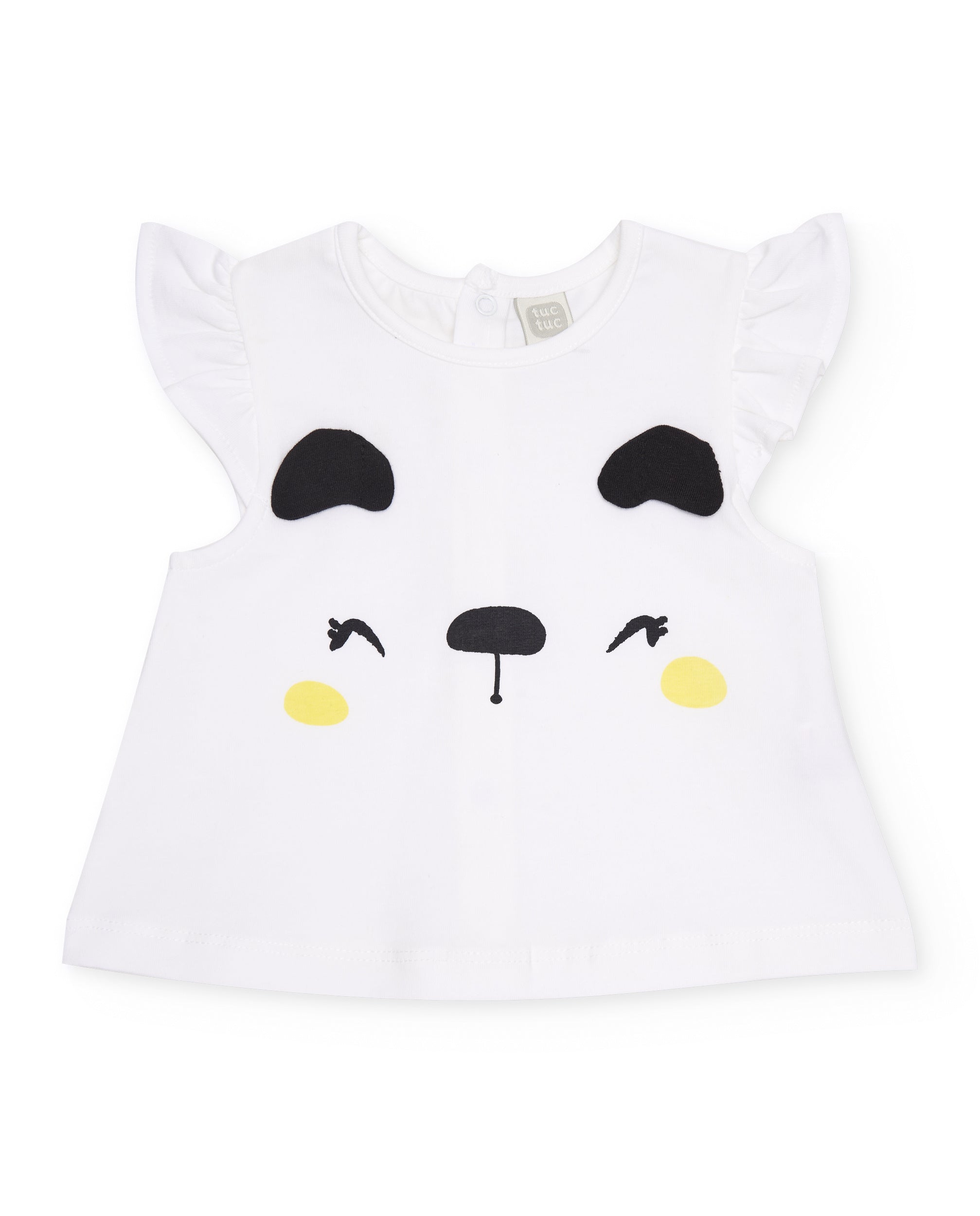TucTuc Completi completo neonata maglia bianco macchie