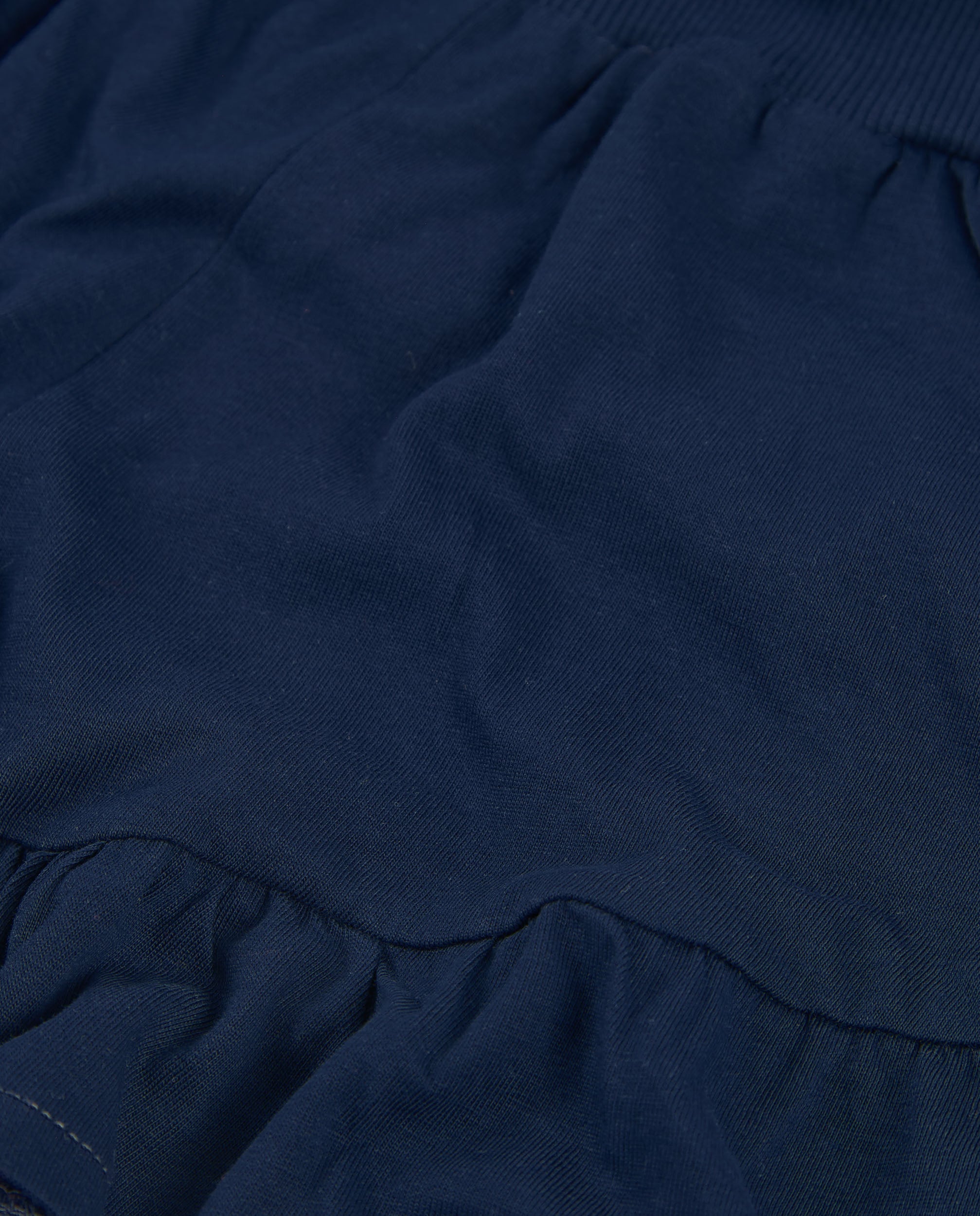 TucTuc Bermuda shorts bambina navy volant cotone