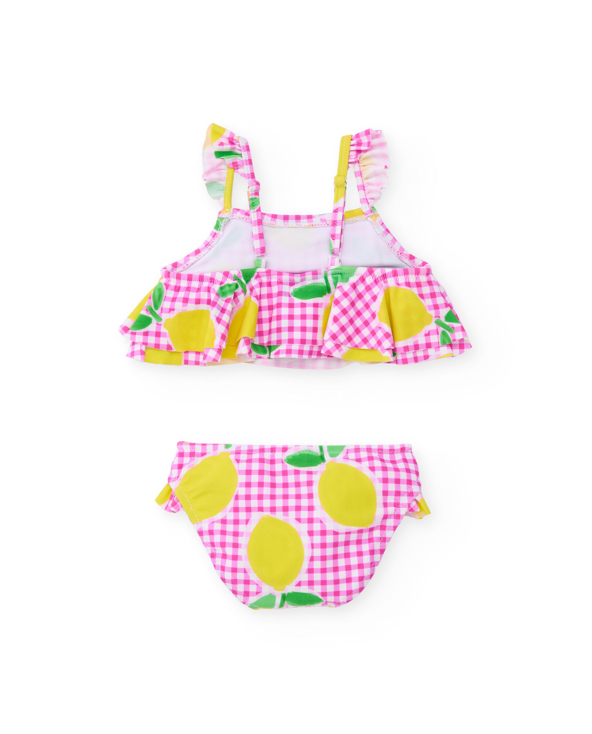 TucTuc Costumi Da Bagno Vichy bikini bambina rosa