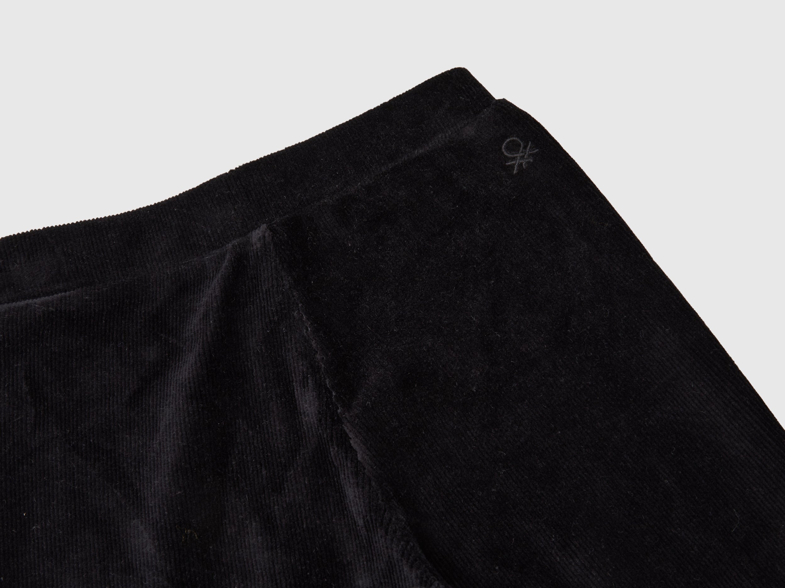 United Colors of Benetton pantaloni ciniglia bimba gamba larga