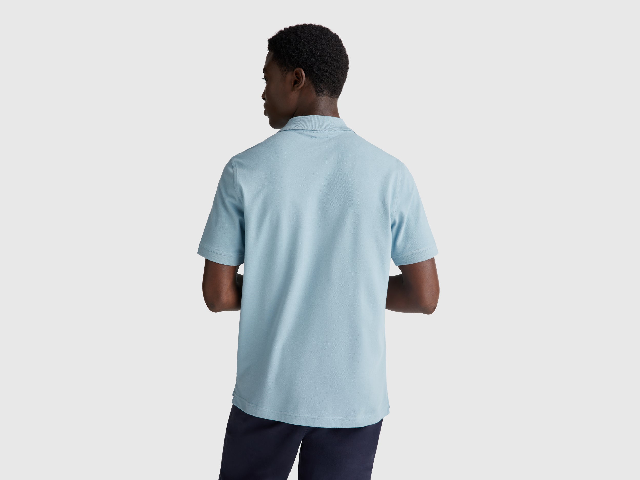 United Colors of Benetton Polo Slim Cotone Bio Organico M