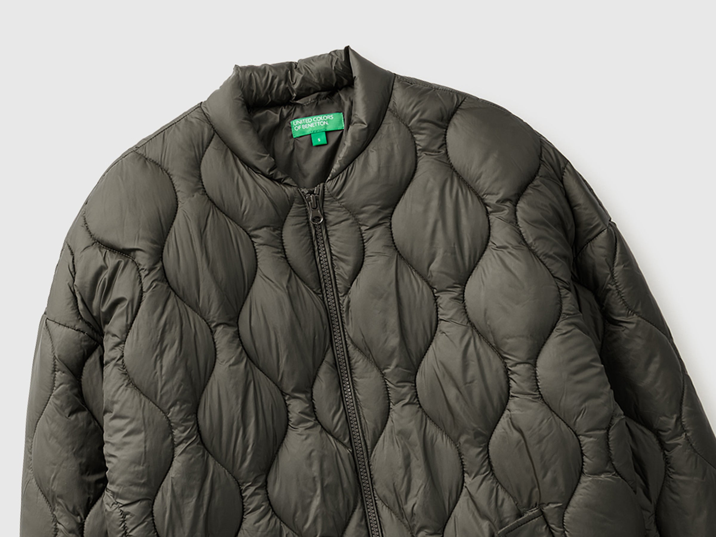 United Colors of Benetton giacca trapuntata nylon imbottita