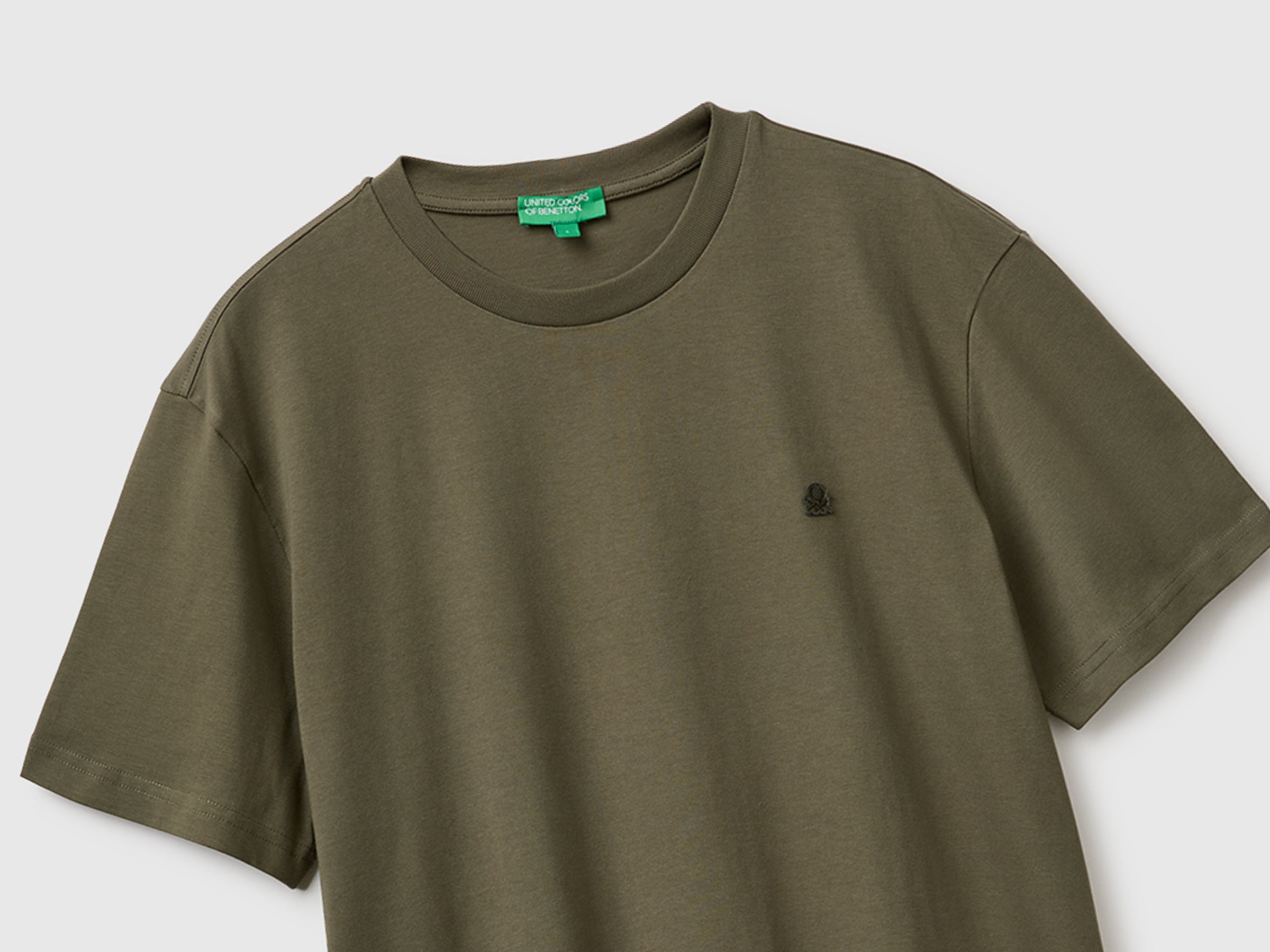 United Colors of Benetton Organic t-shirt cotone bio bianca M
