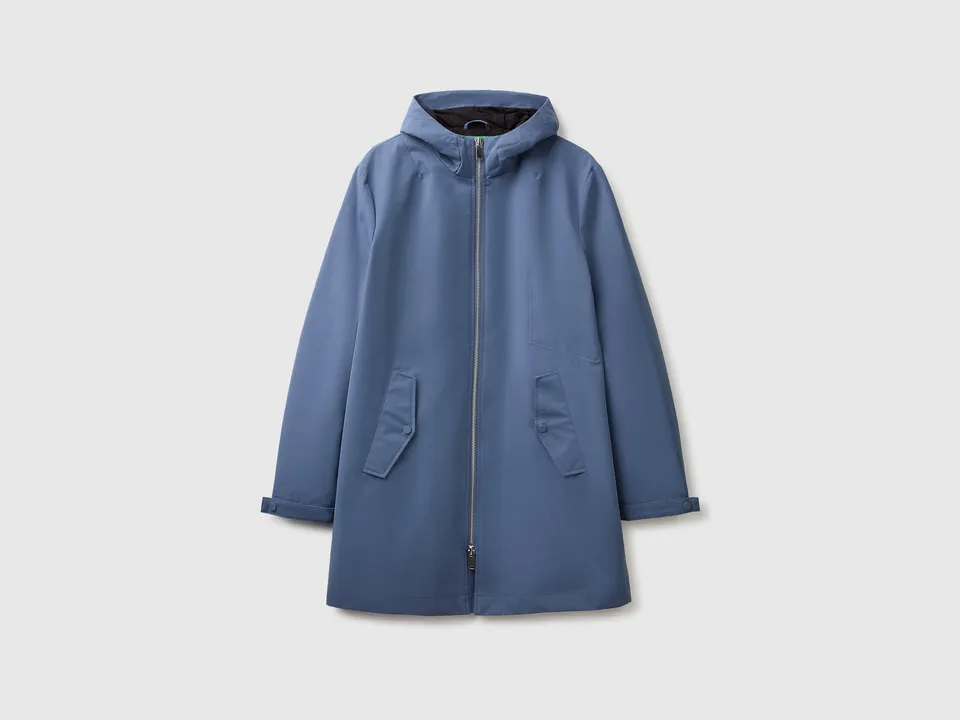 United Colors of Benetton Parka Nylon Cotone Cappuccio
