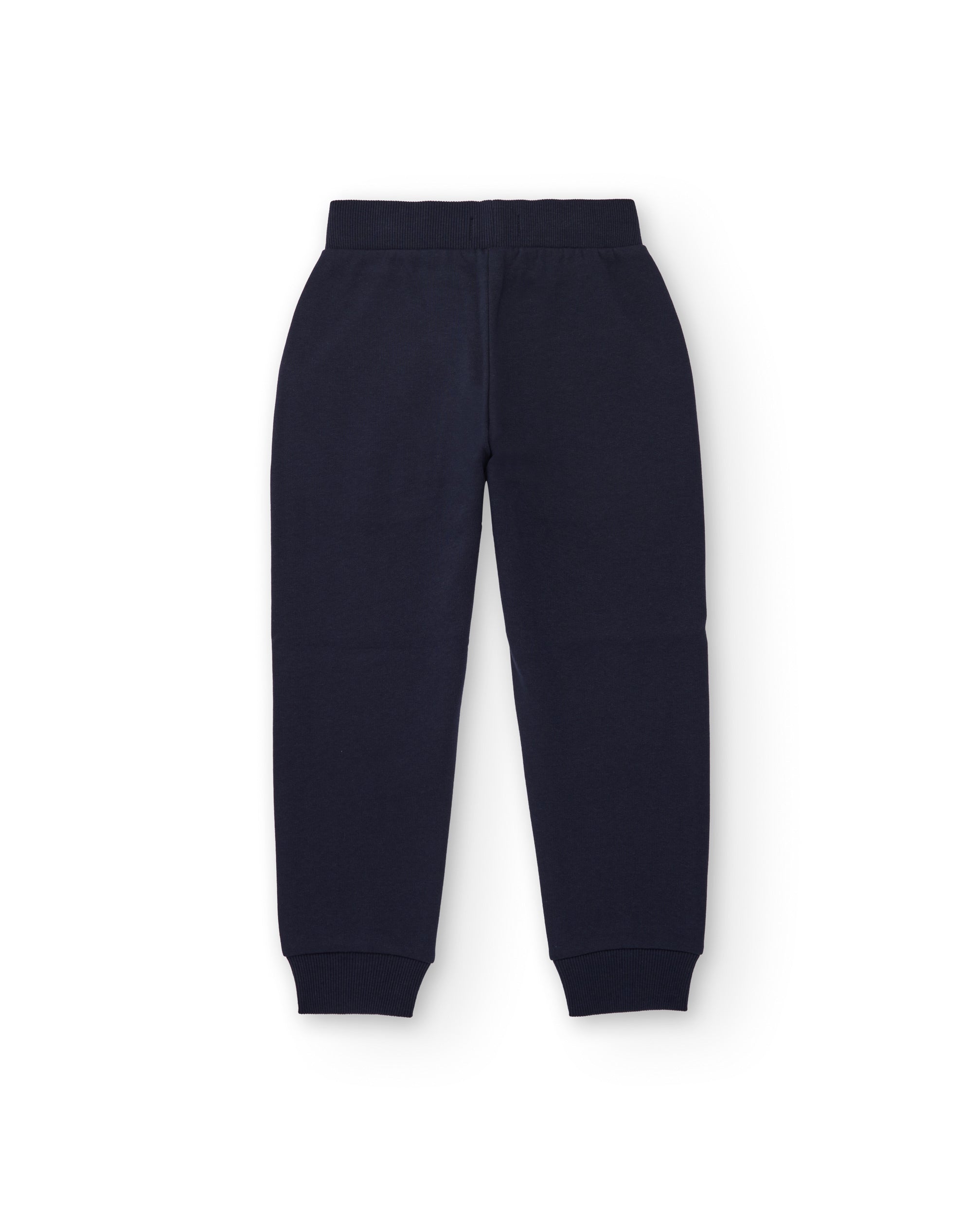 TucTuc Pantaloni jogger bambino blu marino cotone