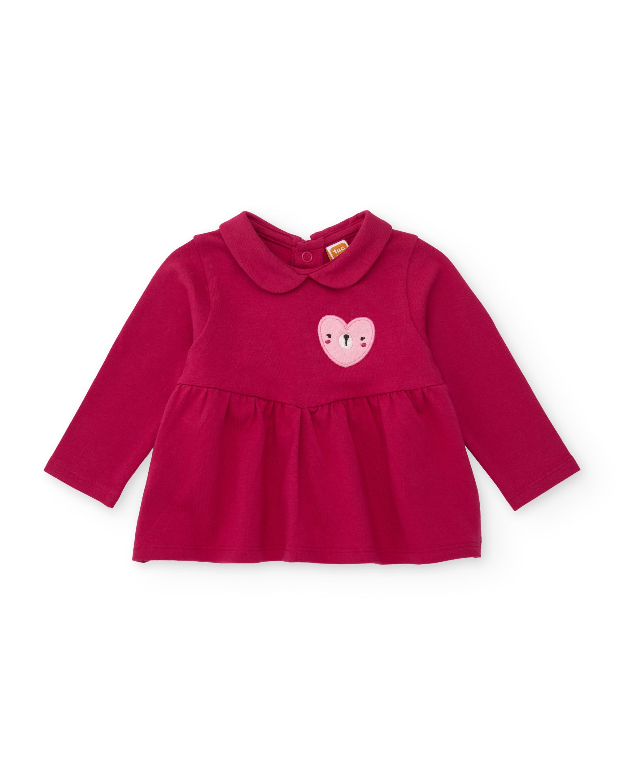 TucTuc Completi completo neonata rosa 3 pezzi felpa