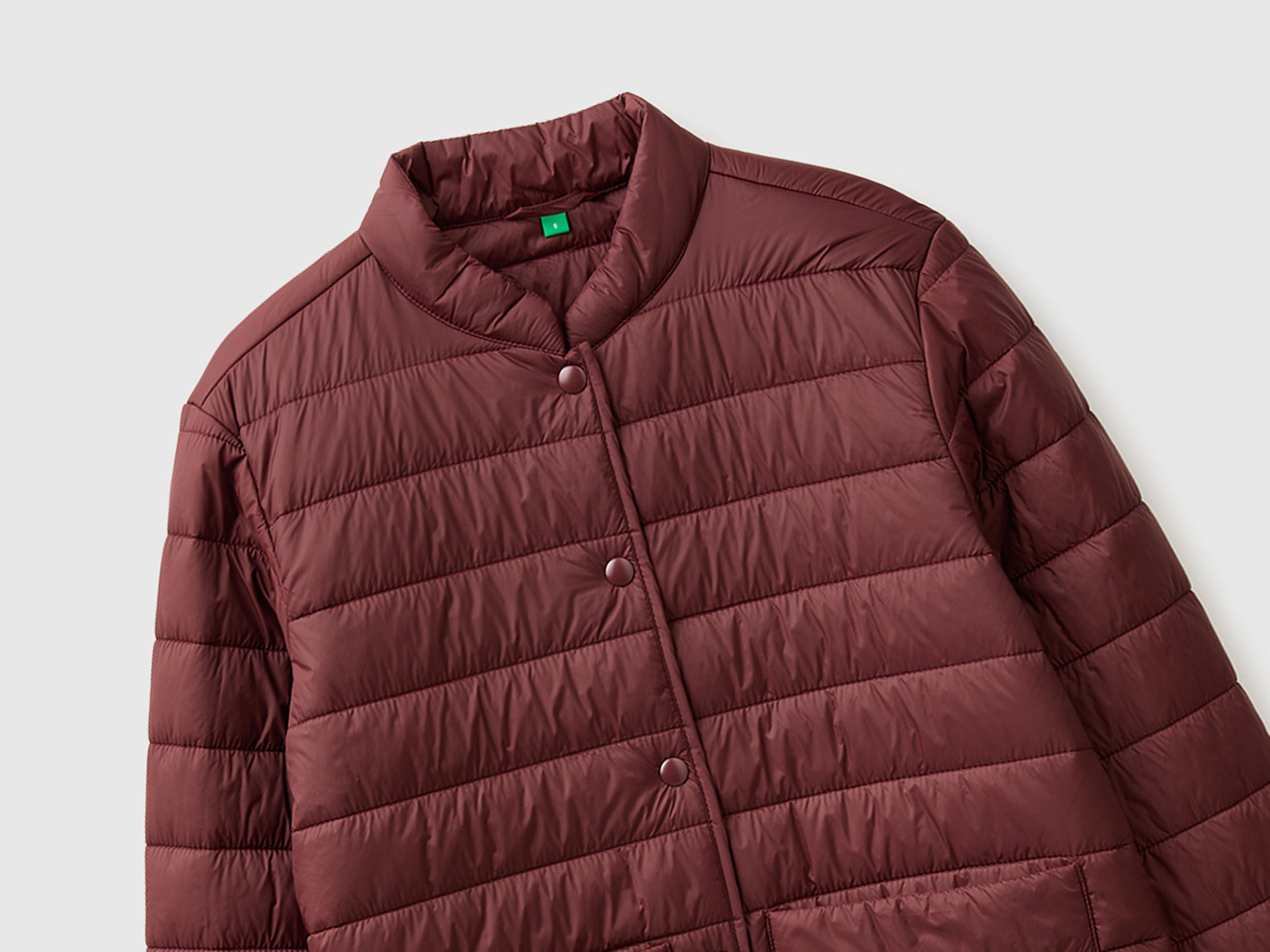 United Colors of Benetton Slim fit piumino leggero nylon riciclato