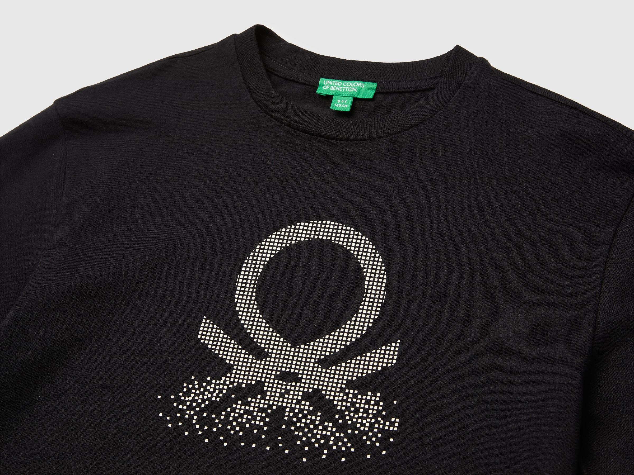 United Colors of Benetton Print t-shirt stampa cotone bio M