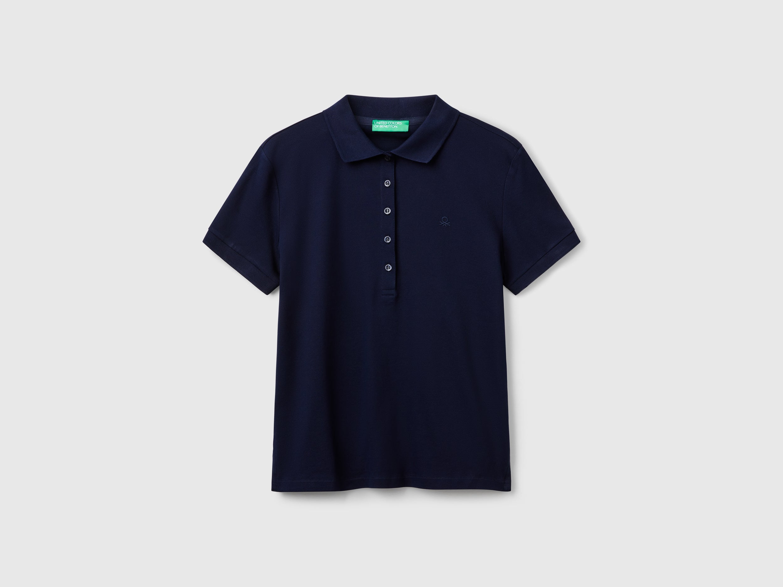 United Colors of Benetton Polo Slim Piqué Cotone Elasticizzato S