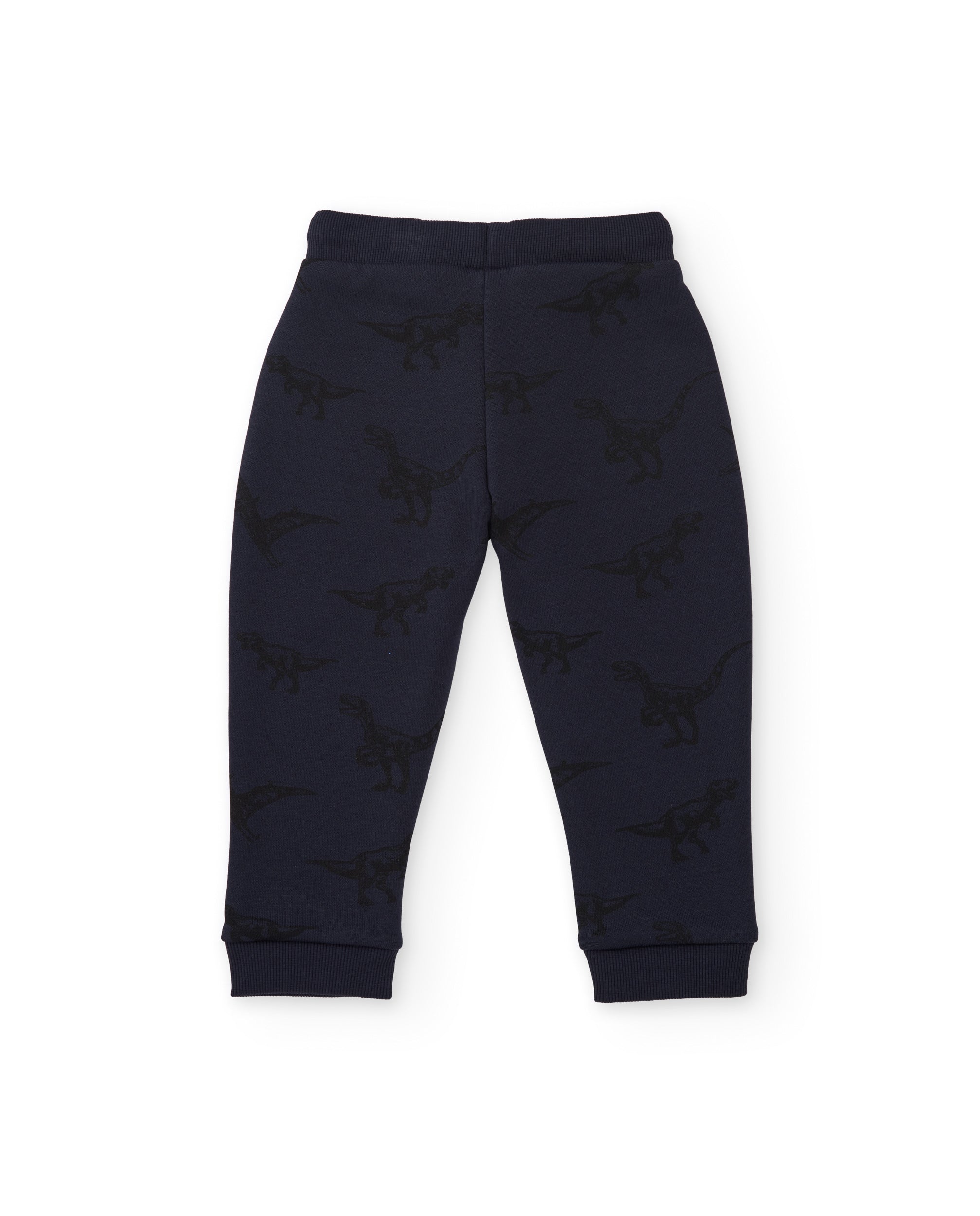 TucTuc Pantaloni Pantaloni Bimbo Blu Navy Dinosauro