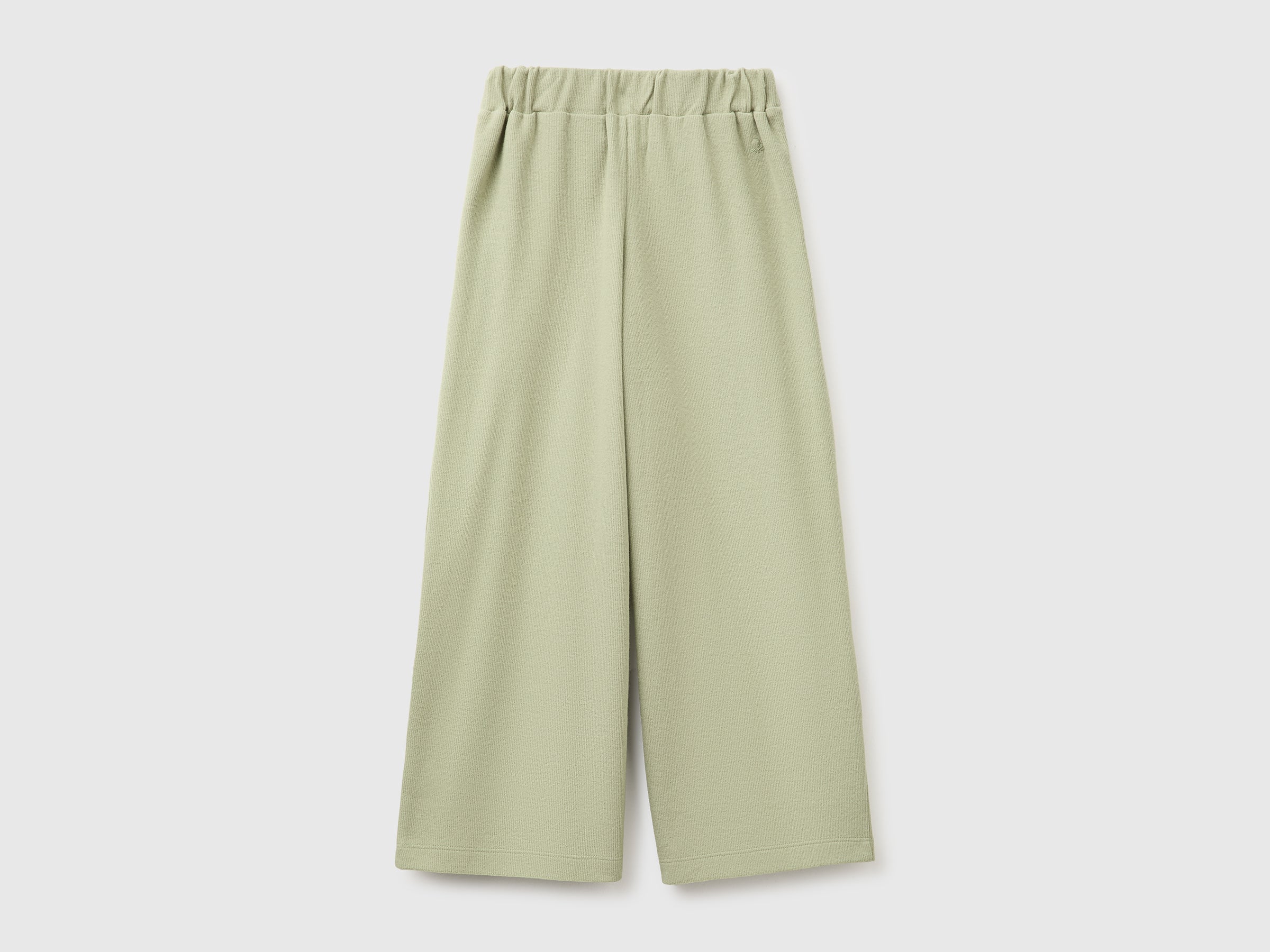 United Colors of Benetton pantaloni cotone fusciacca gamba larga M
