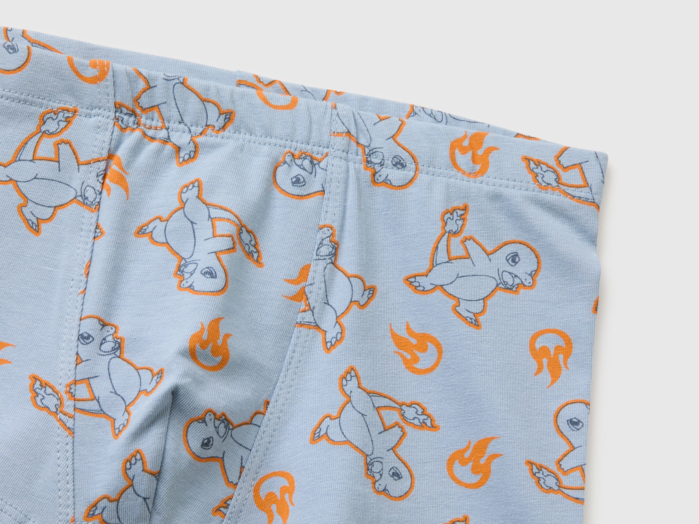 Benetton Pokémon boxer bimbo cotone elasticizzato stampa 7-8