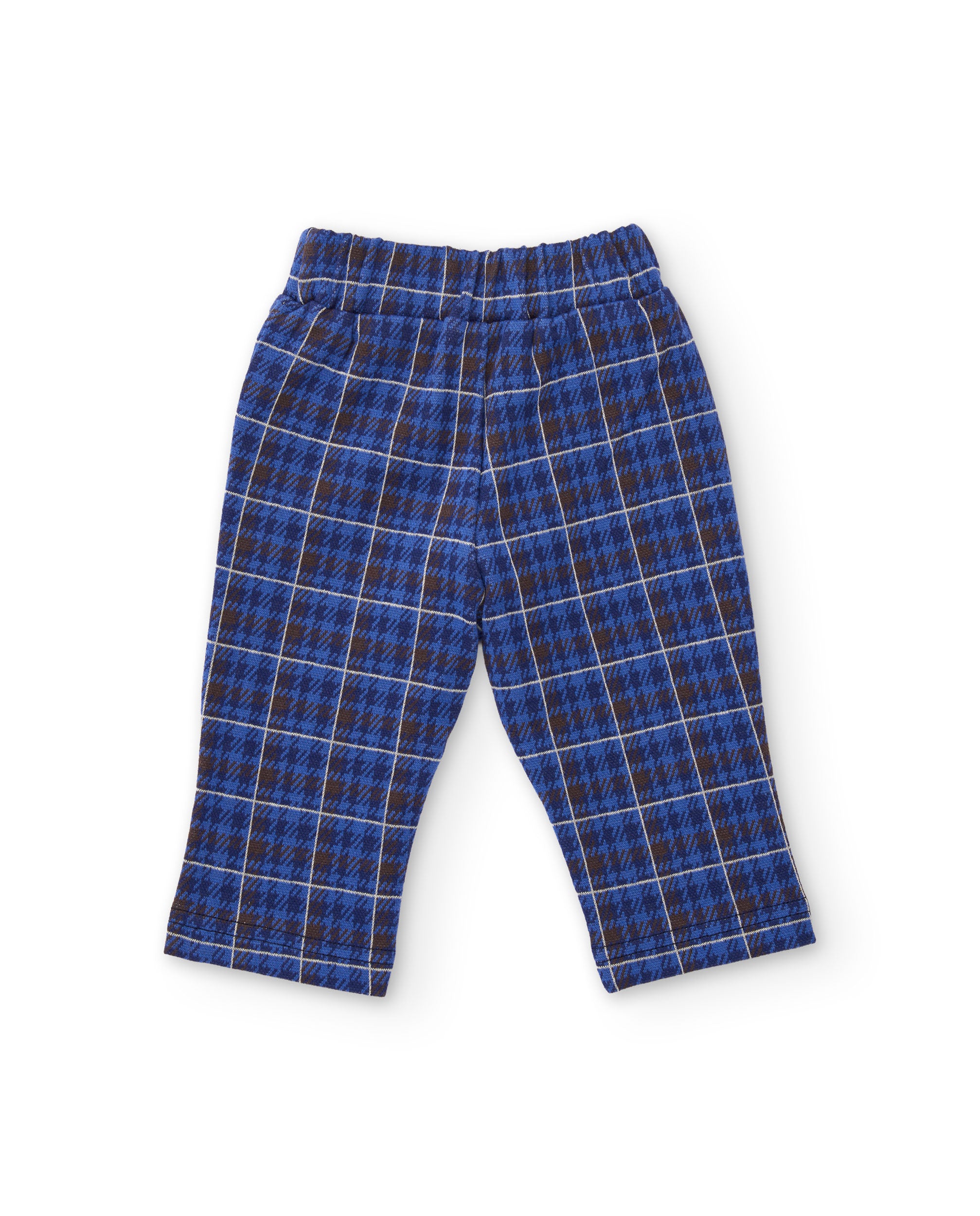 TucTuc Completi completo neonato blu maglia quadri
