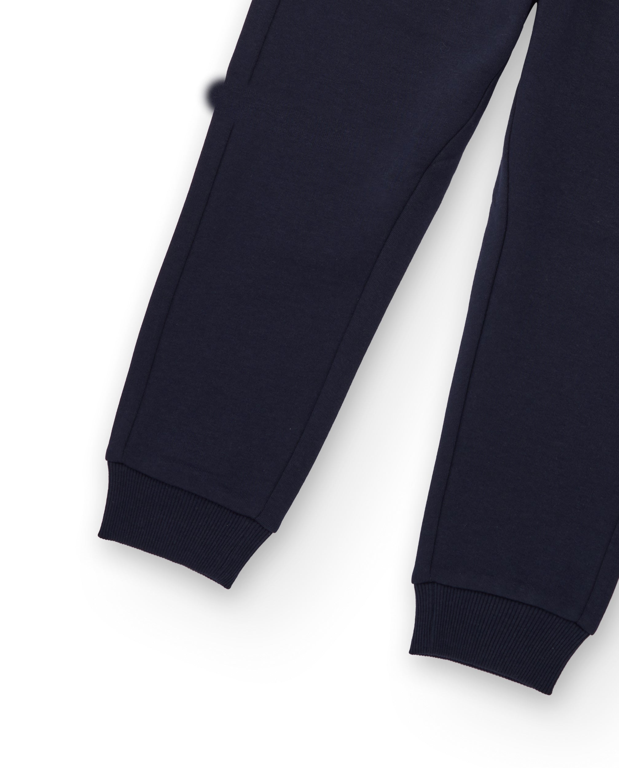 TucTuc Pantaloni tuta bambino felpa blu navy