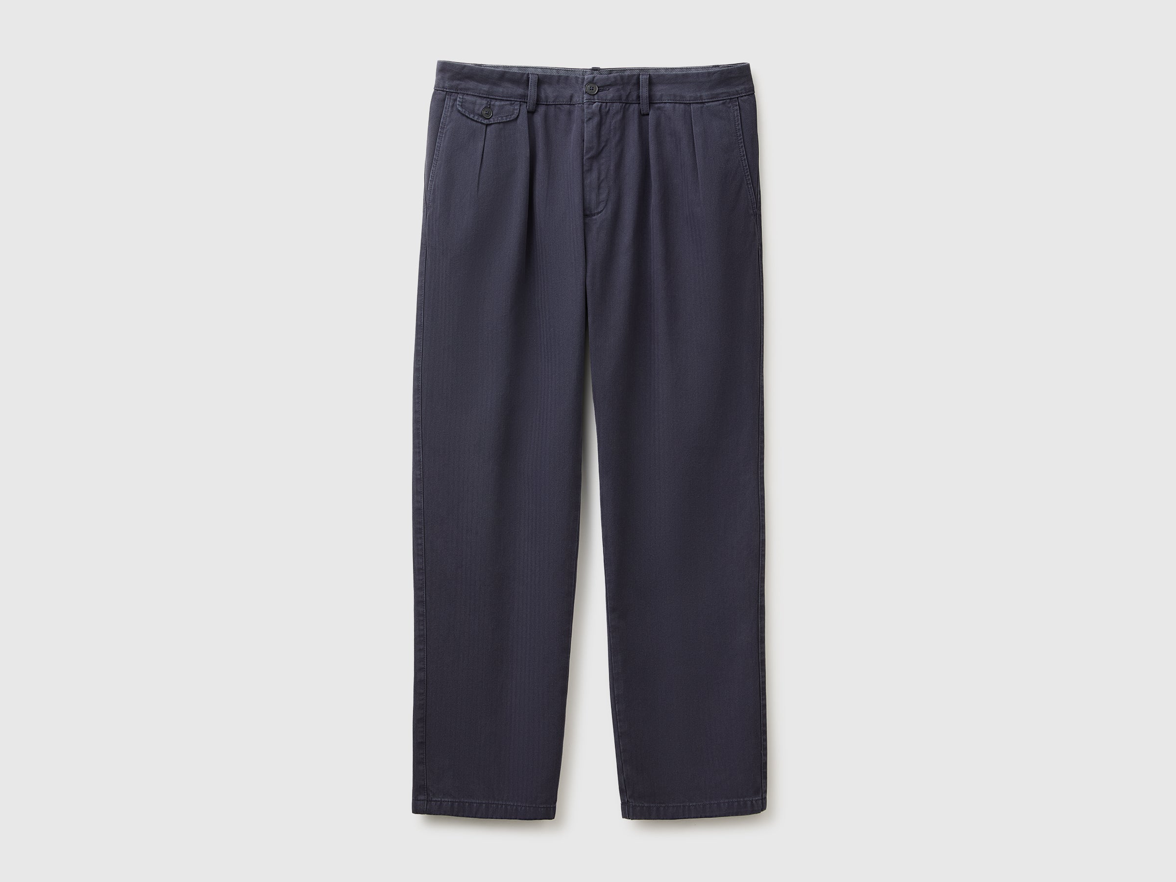 United Colors of Benetton Trousers Pantaloni chinos cotone regular
