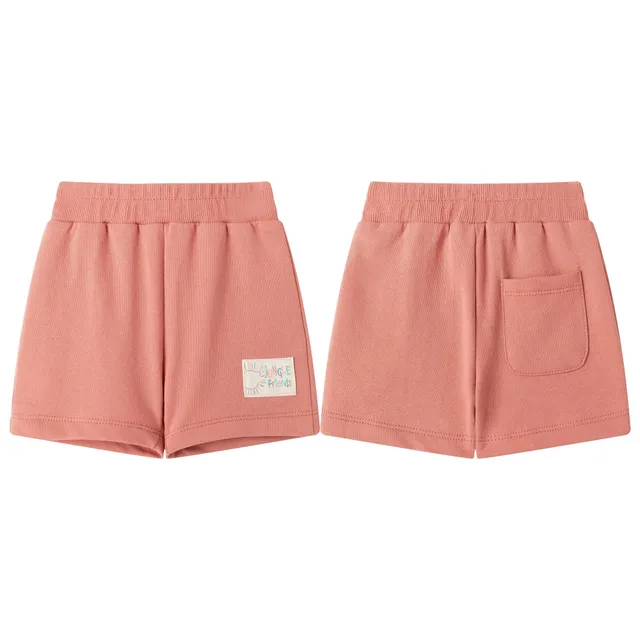Newness shorts bermuda corallo baby in cotone