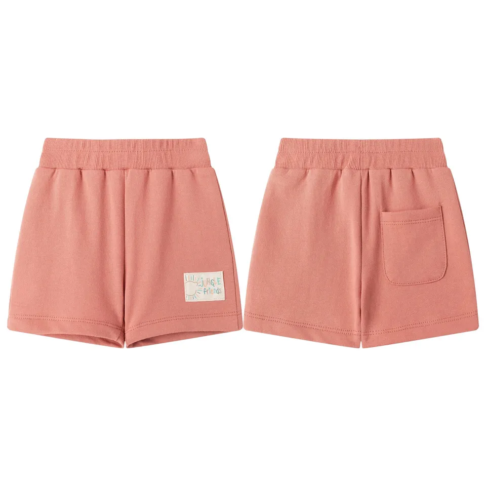 Newness shorts bermuda corallo baby in cotone