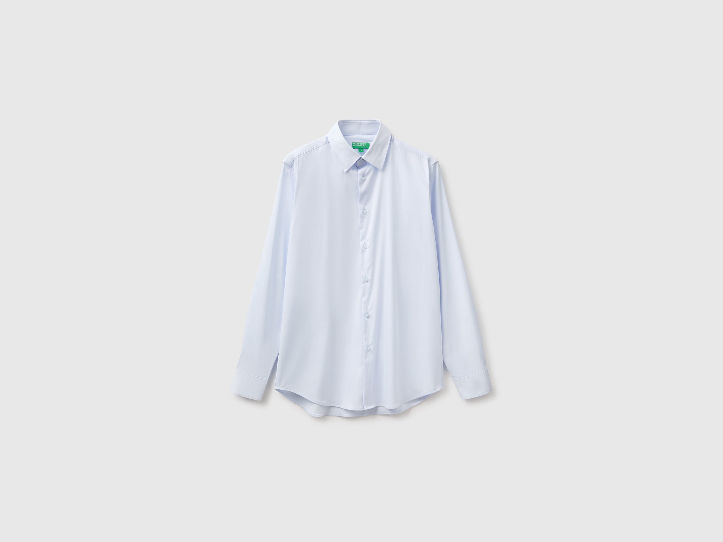 United Colors of Benetton Camicia slim fit cotone elasticizzato S